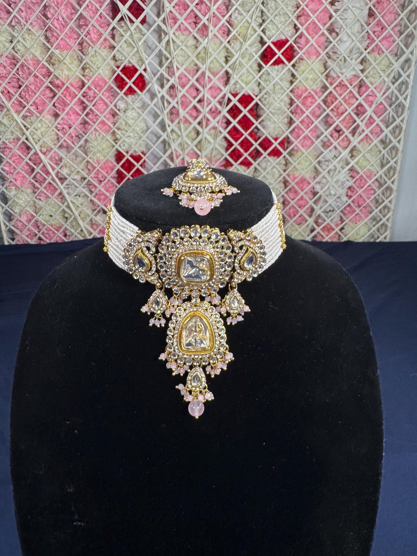 Indian jewlery set/Necklace Set/ Choker/ Bollywood Jewelry/ Indian jewelry/ Pakistani necklace/ punjabi necklace/bridal/