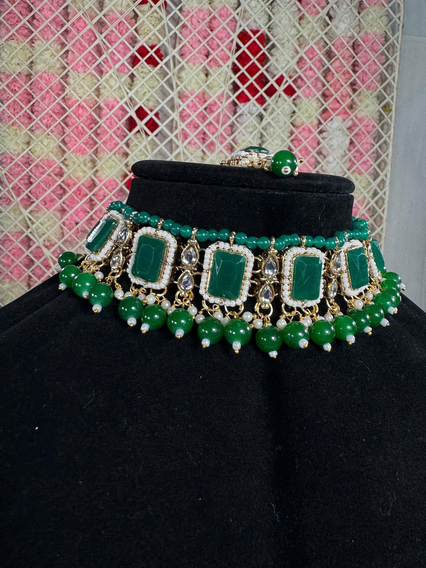 Indian jewlery set/Necklace Set/ Choker/ Bollywood Jewelry/ Indian jewelry/ Pakistani necklace/ punjabi necklace/bridal/