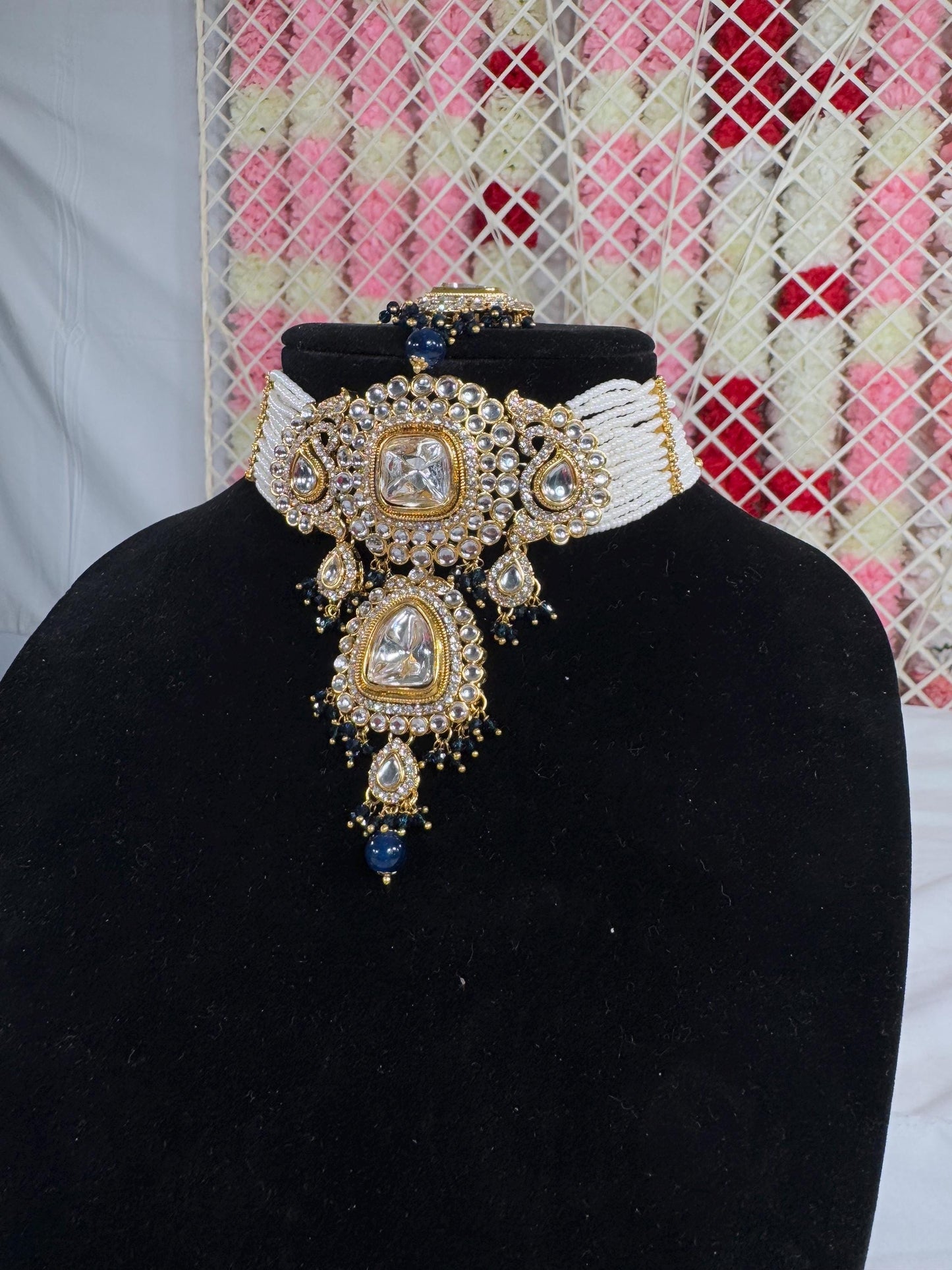 Indian jewlery set/Necklace Set/ Choker/ Bollywood Jewelry/ Indian jewelry/ Pakistani necklace/ punjabi necklace/bridal/