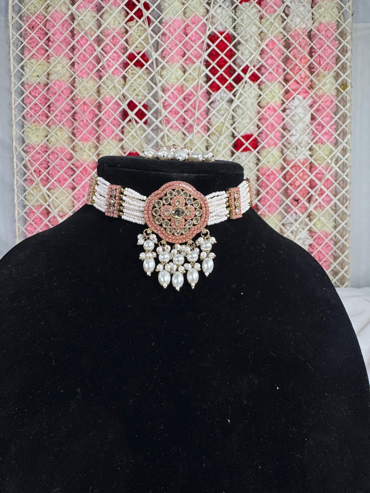 Indian jewlery set/Necklace Set/ Choker/ Bollywood Jewelry/ Indian jewelry/ Pakistani necklace/ punjabi necklace/bridal/
