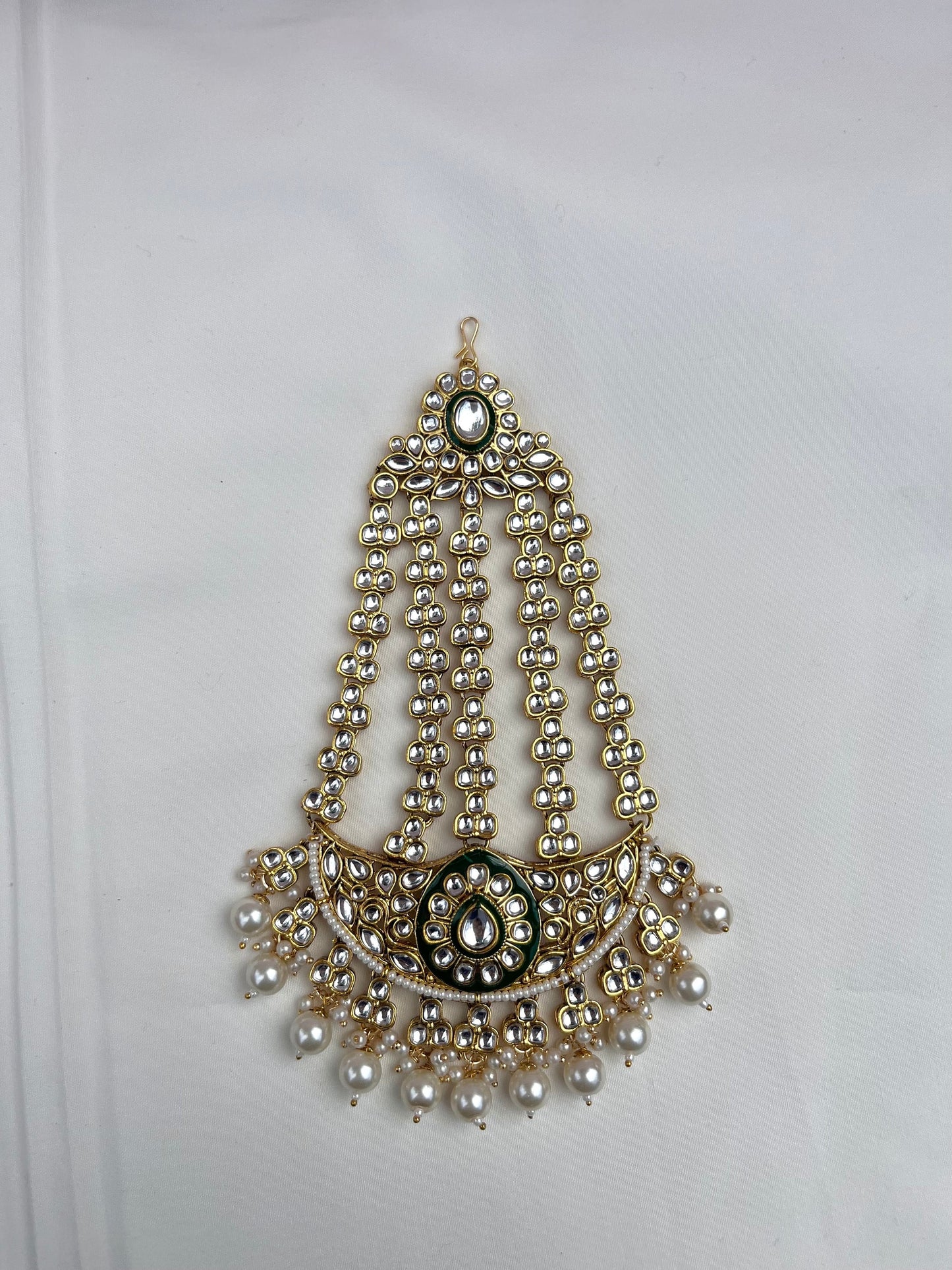 Tikka| head accessories | side tikka| Pakistani jewelry | Indian jewelry head wear| tikka headpiece| Punjabi tikka| Indian headwear jhoomer