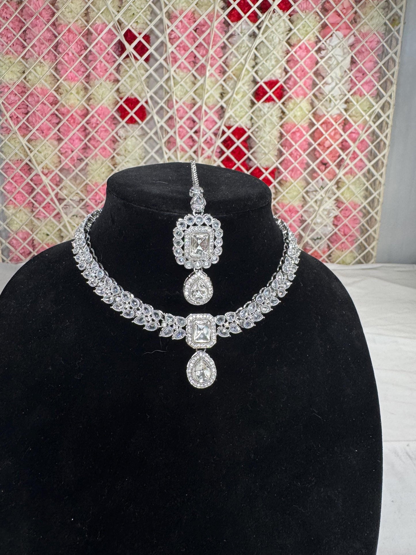 Indian jewlery set/Necklace Set/ Choker/ Bollywood Jewelry/ Indian jewelry/ Pakistani necklace/ punjabi necklace/bridal/