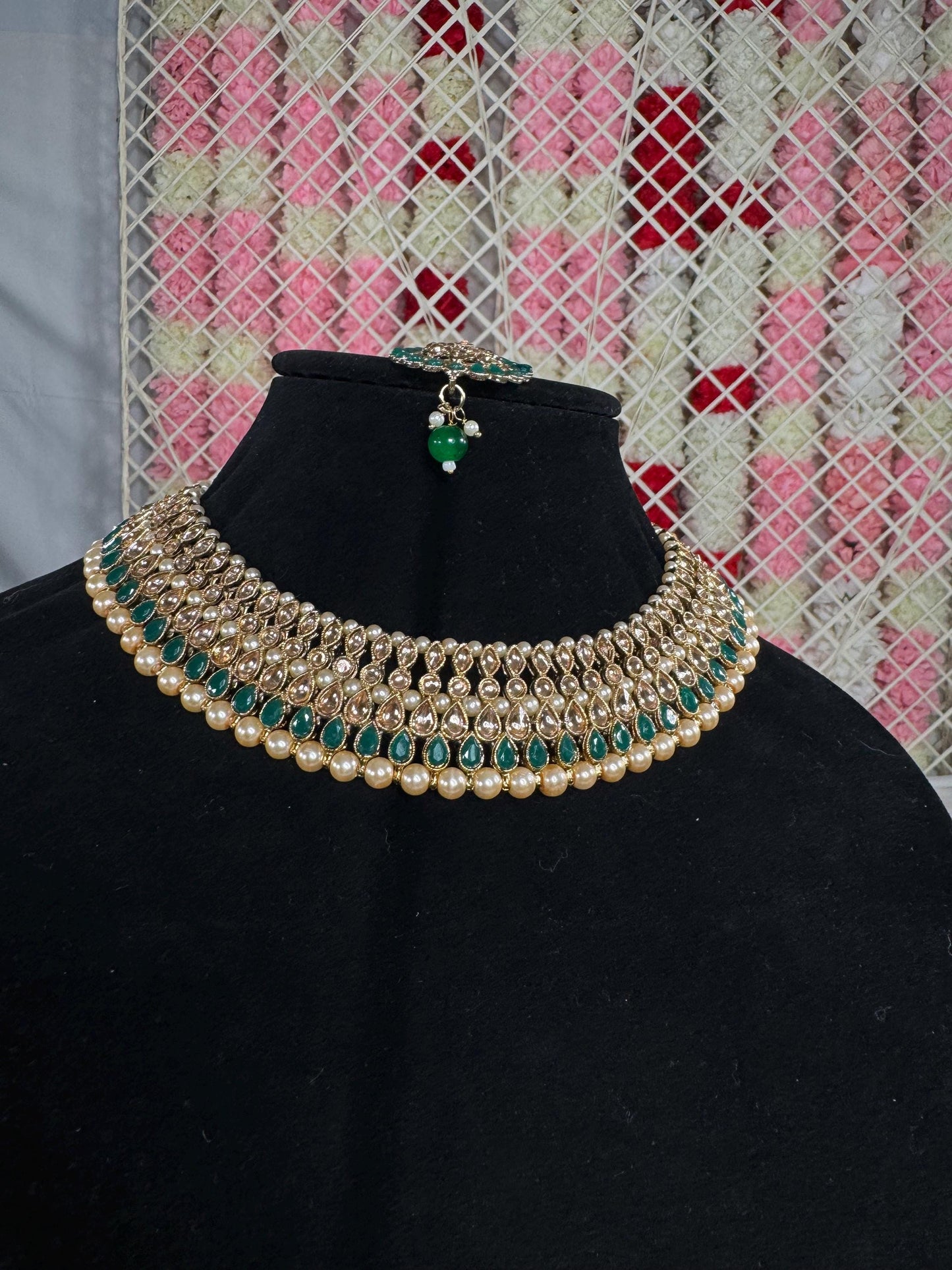 Indian jewlery set/Necklace Set/ Choker/ Bollywood Jewelry/ Indian jewelry/ Pakistani necklace/ punjabi necklace/bridal/