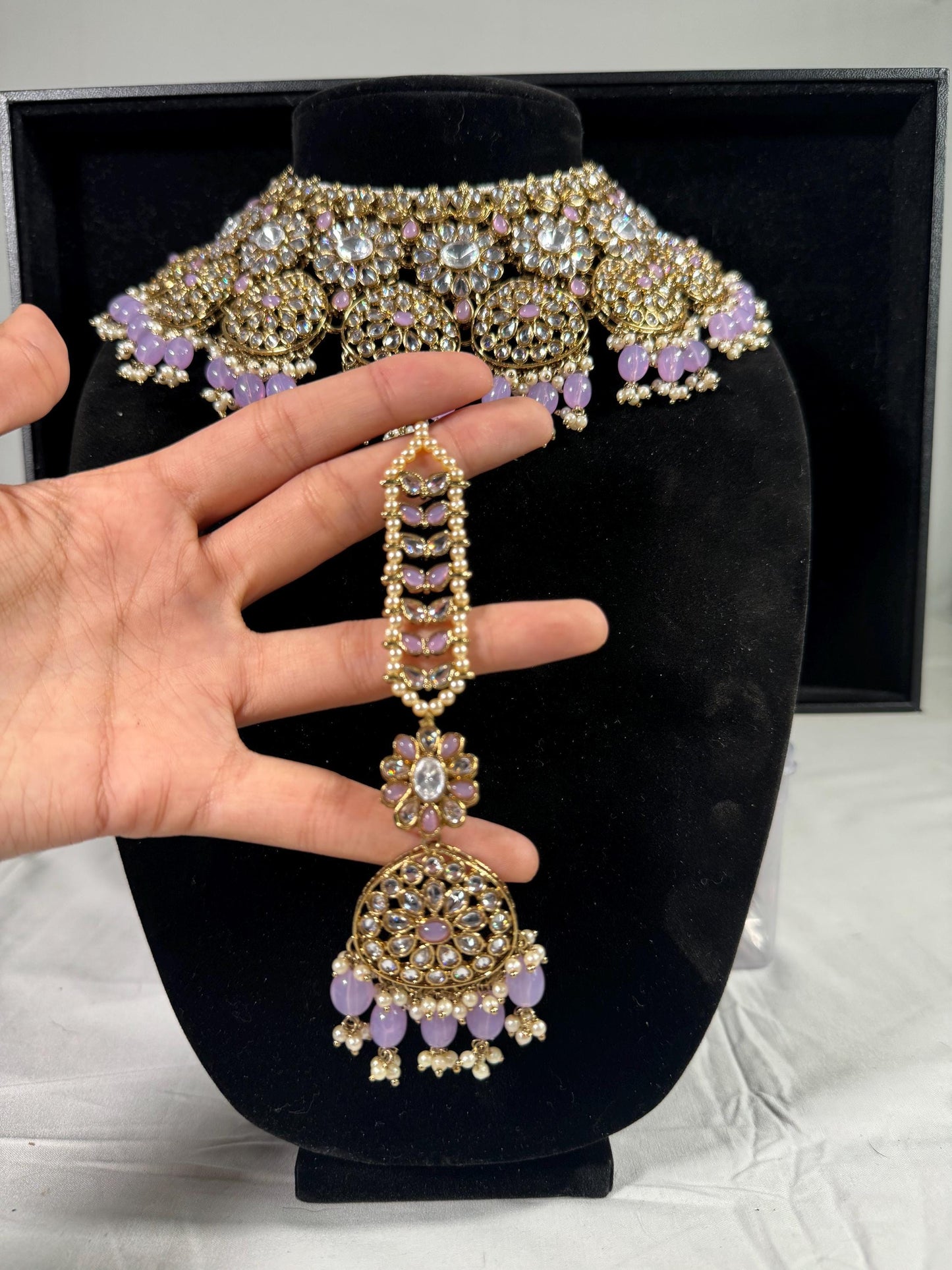 Indian jewlery set/Necklace Set/ Choker/ Bollywood Jewelry/ Indian jewelry/ Pakistani necklace/ punjabi necklace/bridal/