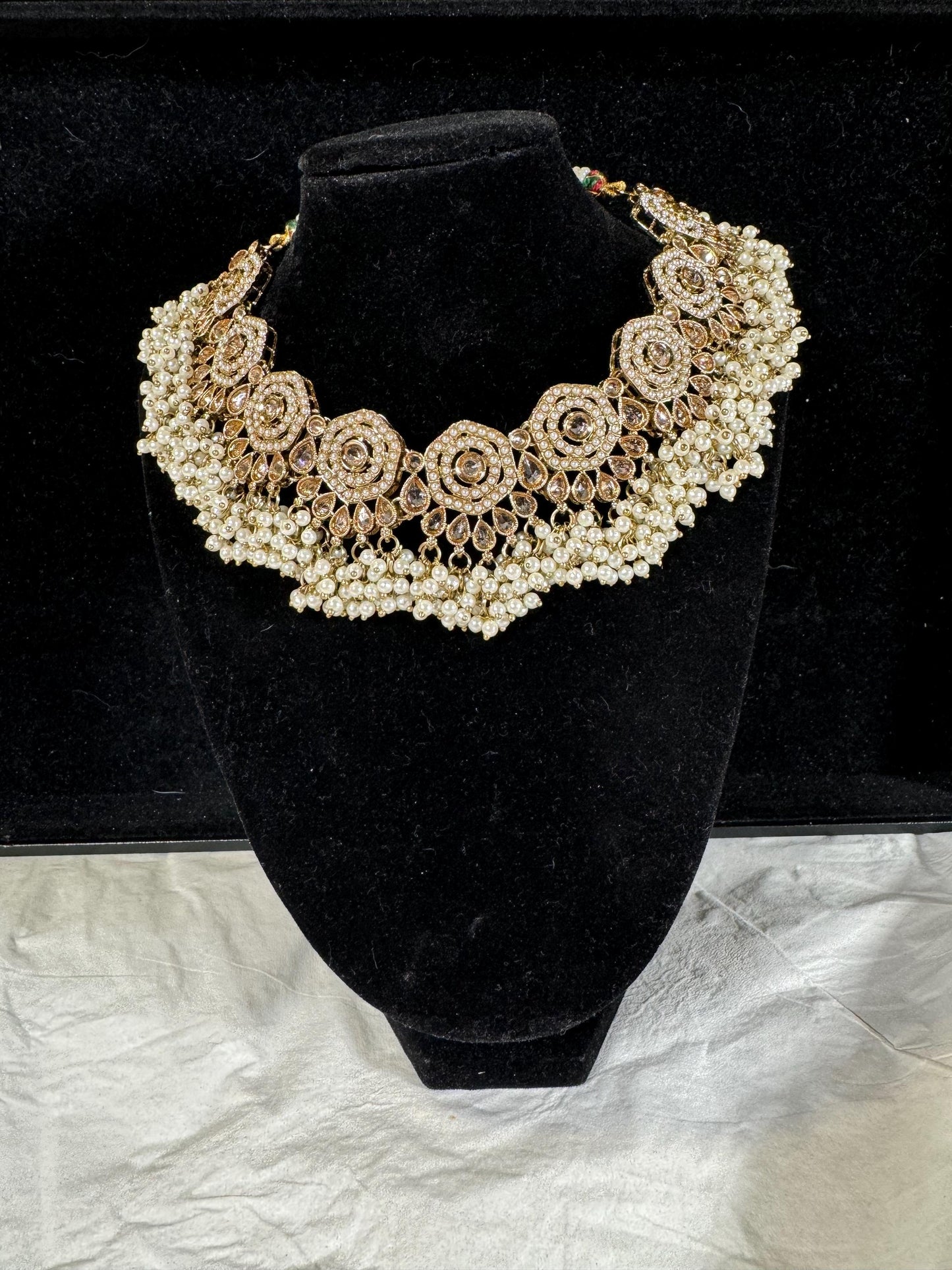 Indian jewlery set/Necklace Set/ Choker/ Bollywood Jewelry/ Indian jewelry/ Pakistani necklace/ punjabi necklace/bridal/