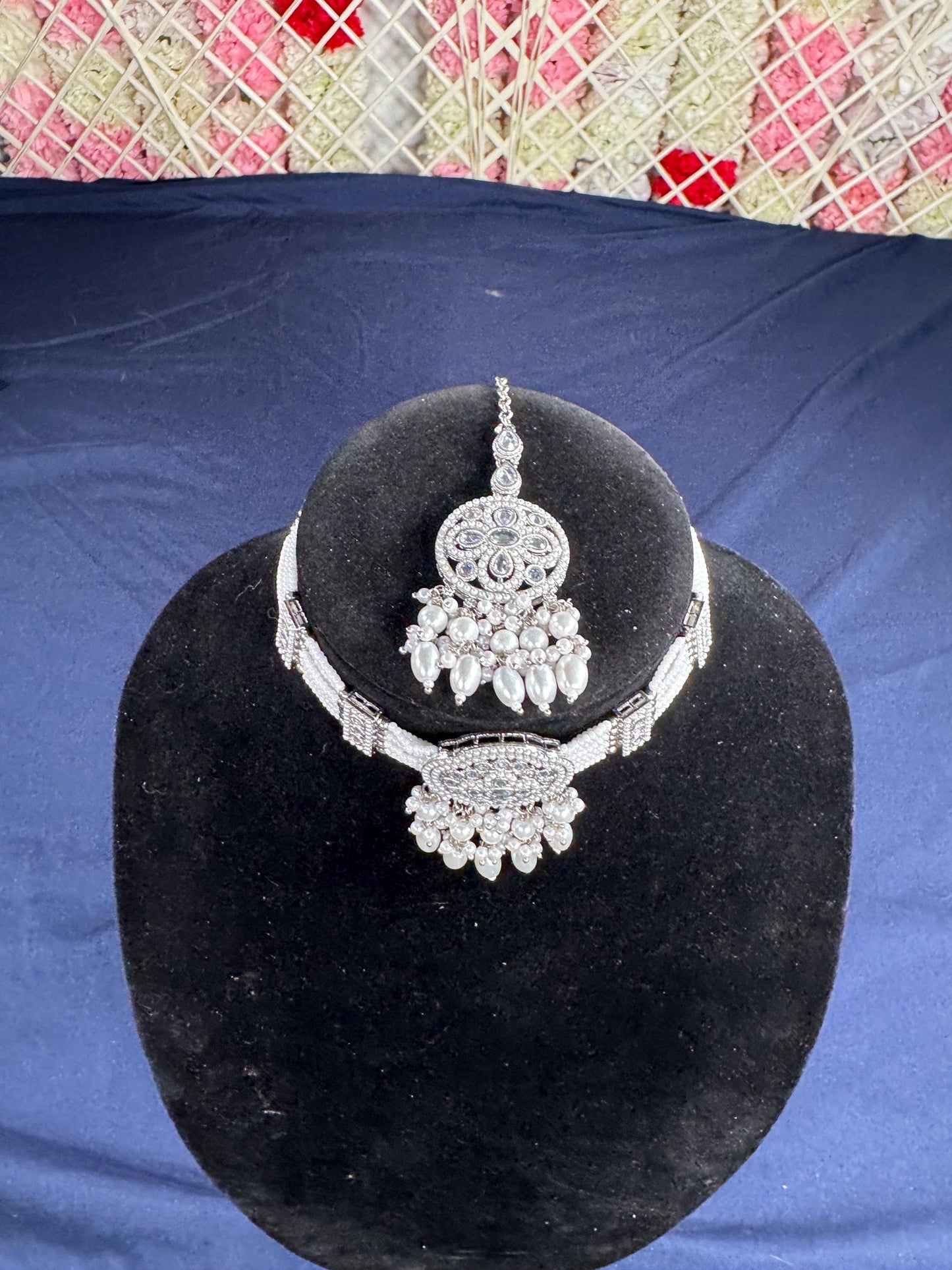 Indian jewlery set/Necklace Set/ Choker/ Bollywood Jewelry/ Indian jewelry/ Pakistani necklace/ punjabi necklace/bridal/