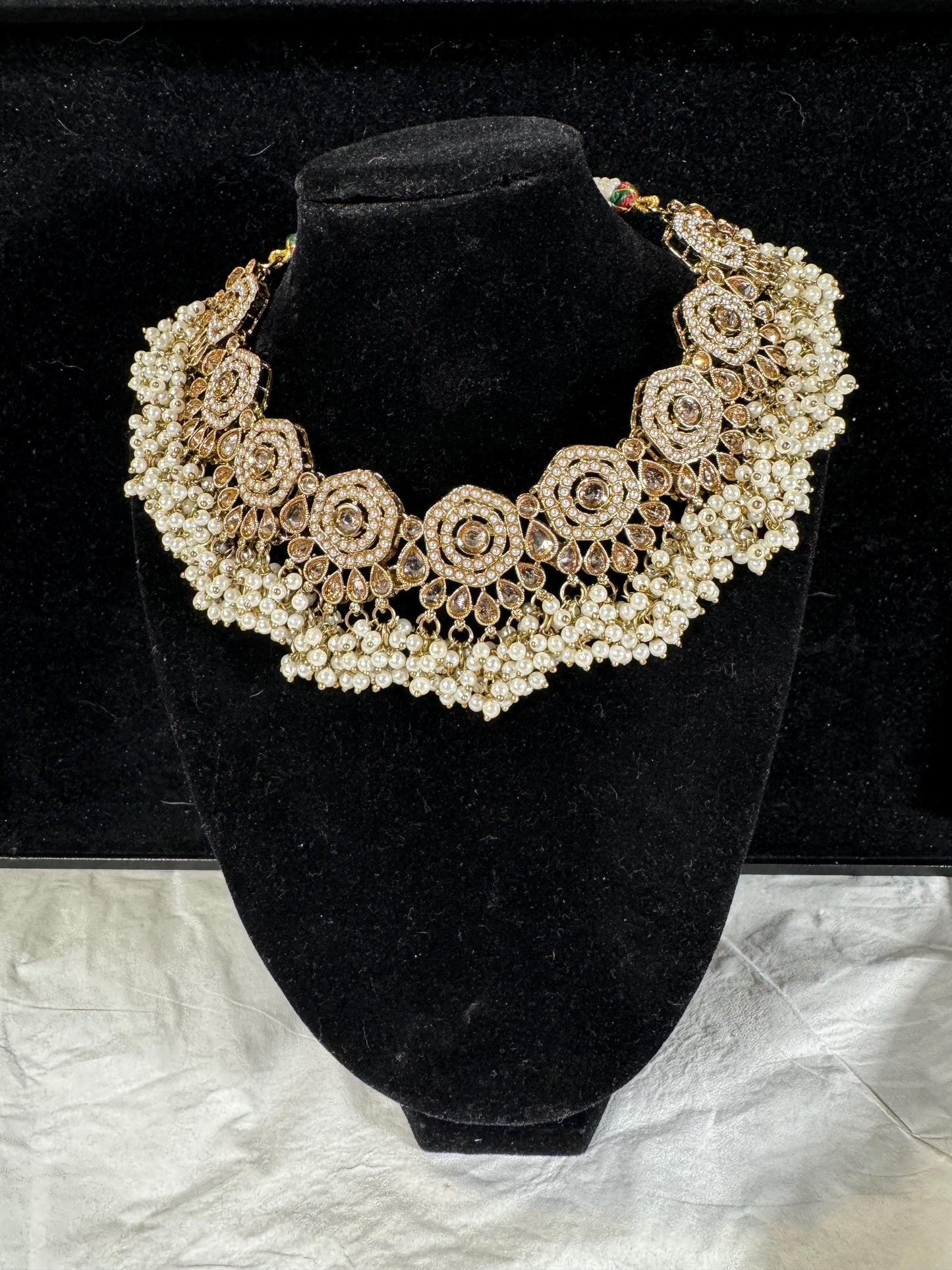 Indian jewlery set/Necklace Set/ Choker/ Bollywood Jewelry/ Indian jewelry/ Pakistani necklace/ punjabi necklace/bridal/