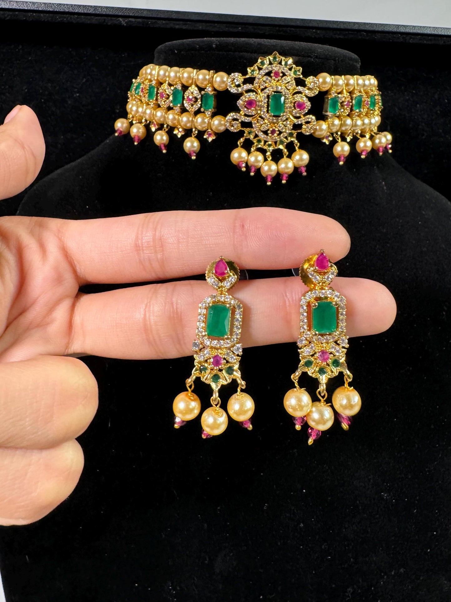 Indian jewlery set/Necklace Set/ Choker/ Bollywood Jewelry/ Indian jewelry/ Pakistani necklace/ punjabi necklace/bridal/