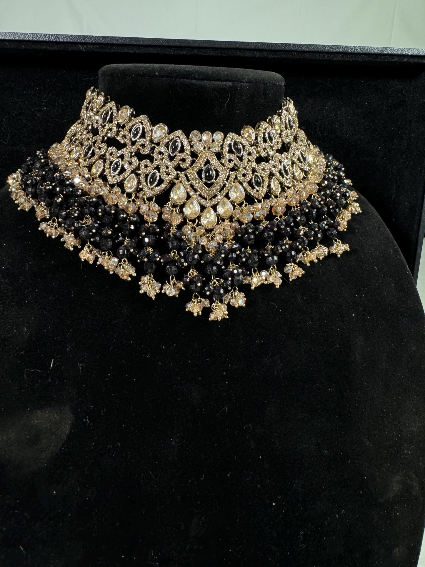 Indian jewlery set/Necklace Set/ Choker/ Bollywood Jewelry/ Indian jewelry/ Pakistani necklace/ punjabi necklace/bridal/