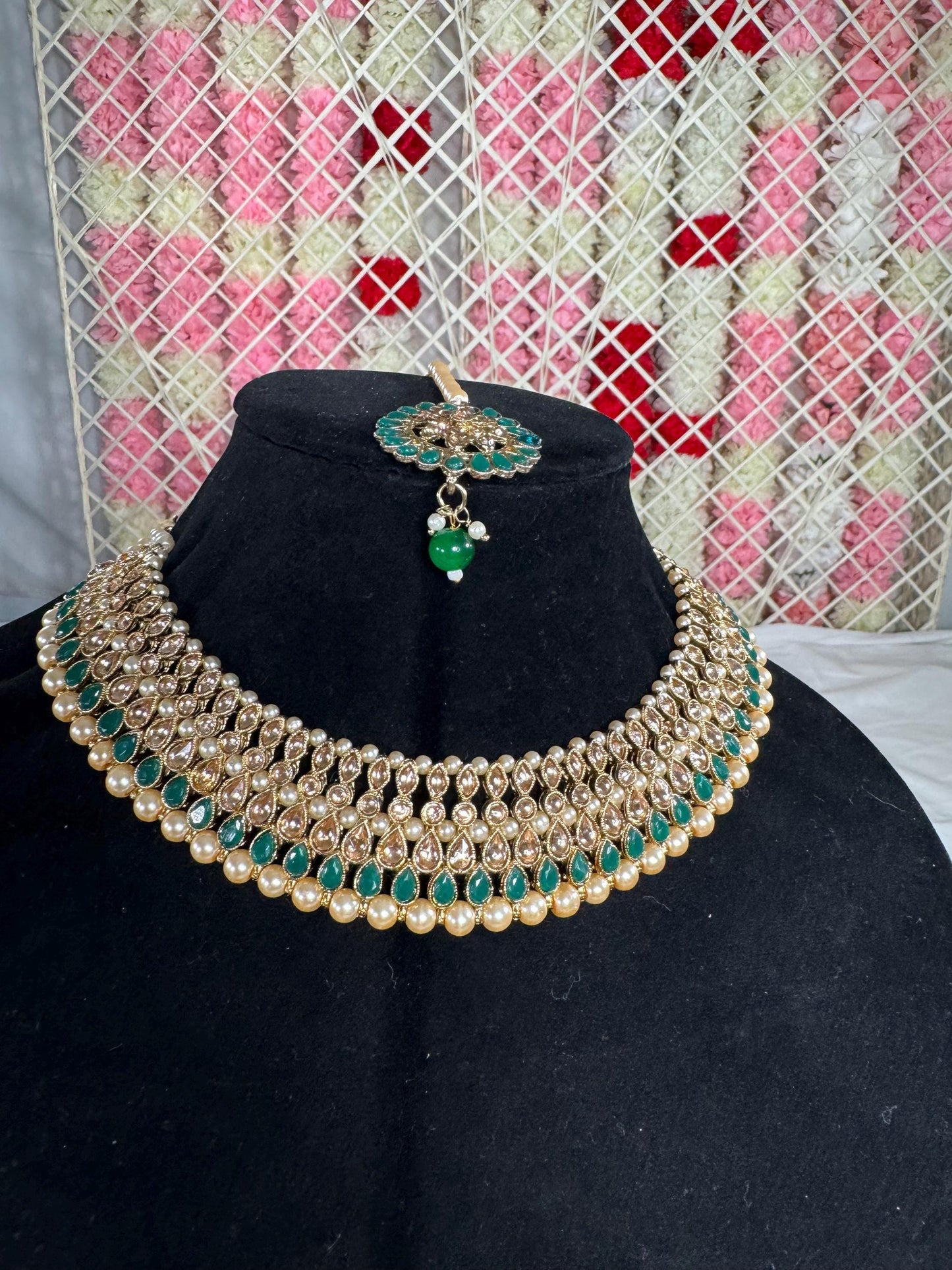 Indian jewlery set/Necklace Set/ Choker/ Bollywood Jewelry/ Indian jewelry/ Pakistani necklace/ punjabi necklace/bridal/