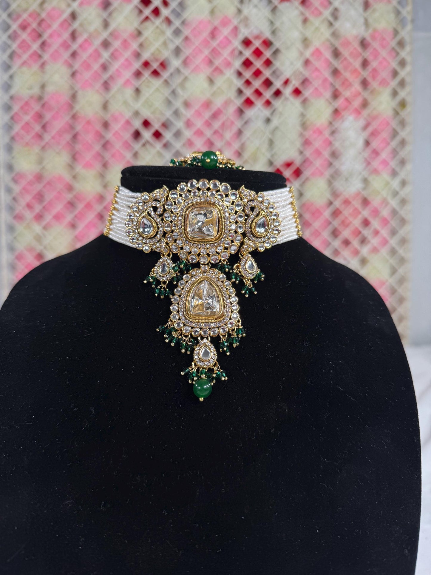 Indian jewlery set/Necklace Set/ Choker/ Bollywood Jewelry/ Indian jewelry/ Pakistani necklace/ punjabi necklace/bridal/