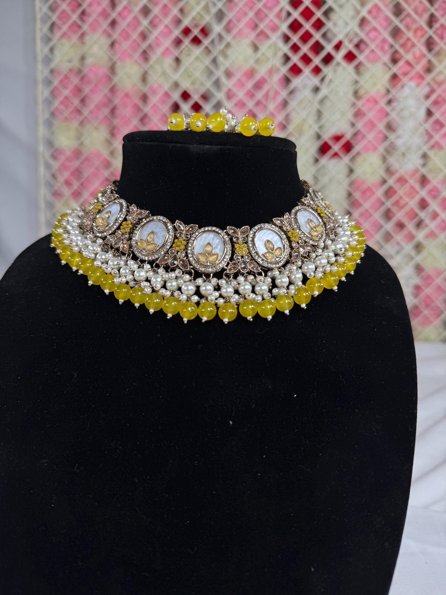 Indian jewlery set/Necklace Set/ Choker/ Bollywood Jewelry/ Indian jewelry/ Pakistani necklace/ punjabi necklace/bridal/