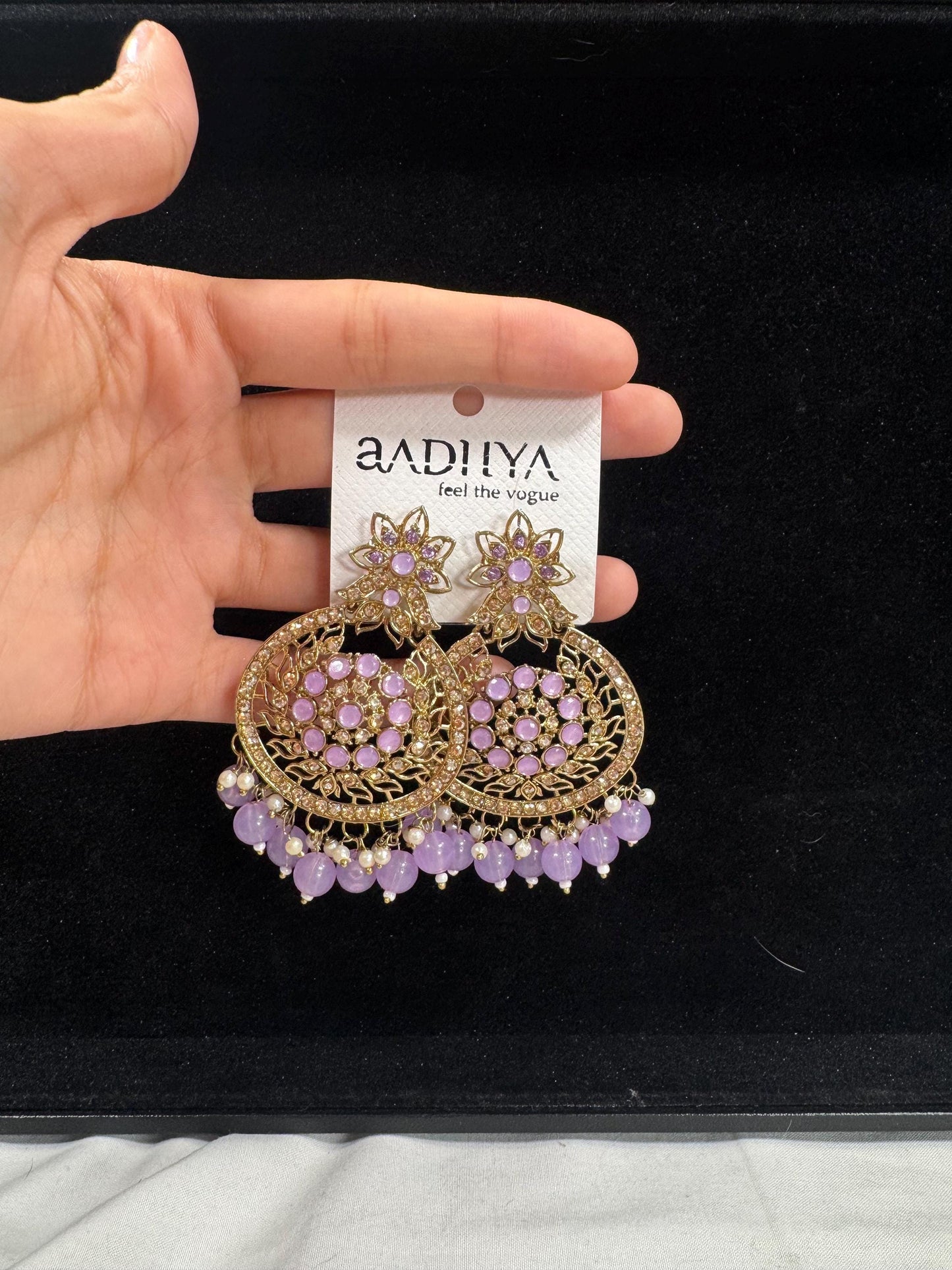 Bollywood Style Jhumka Earrings, Indian Gold Plated Hoop Earrings, Statement Ethnic Jewelry, Festive Earrings, Women's Accessories