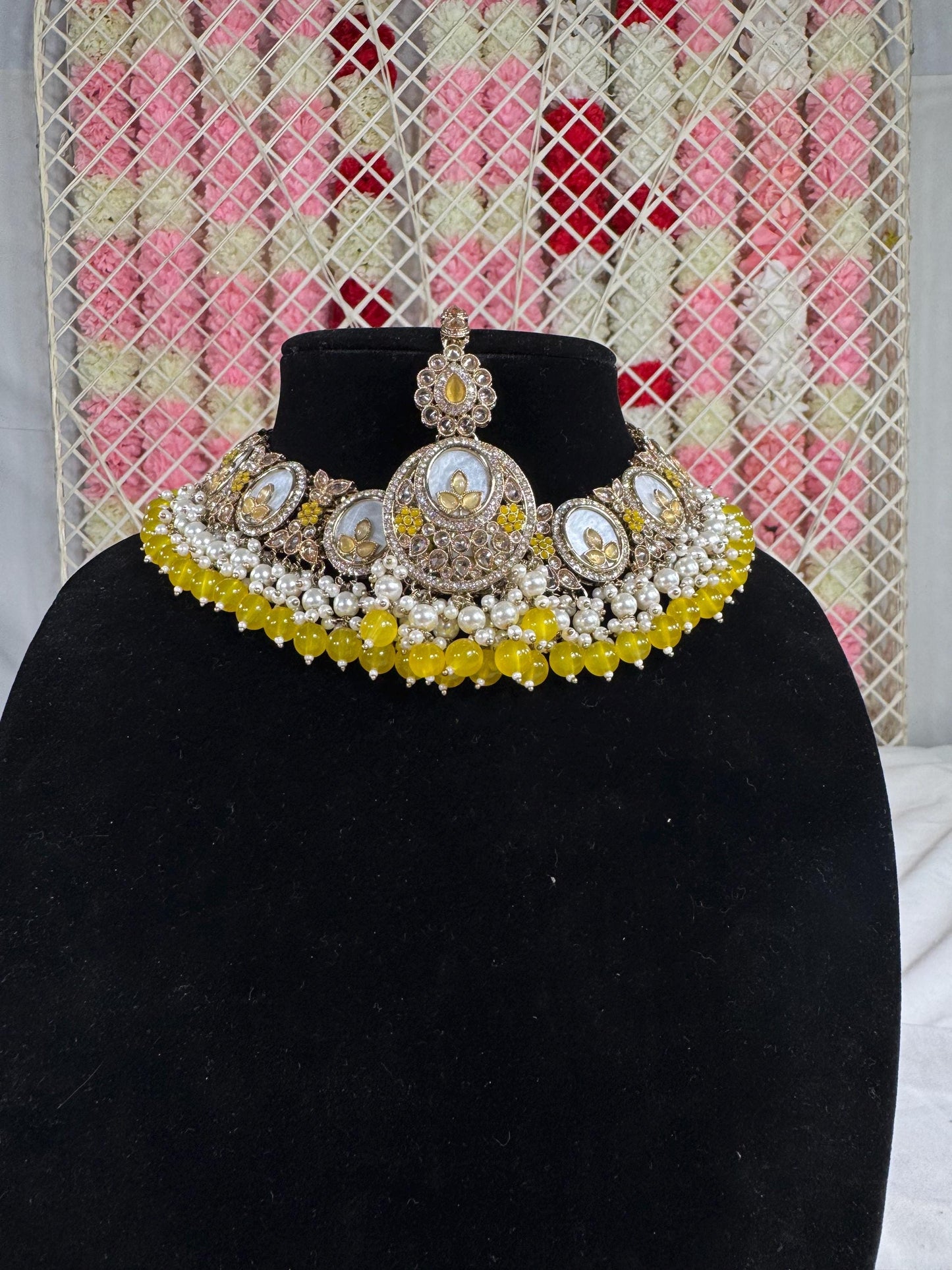 Indian jewlery set/Necklace Set/ Choker/ Bollywood Jewelry/ Indian jewelry/ Pakistani necklace/ punjabi necklace/bridal/