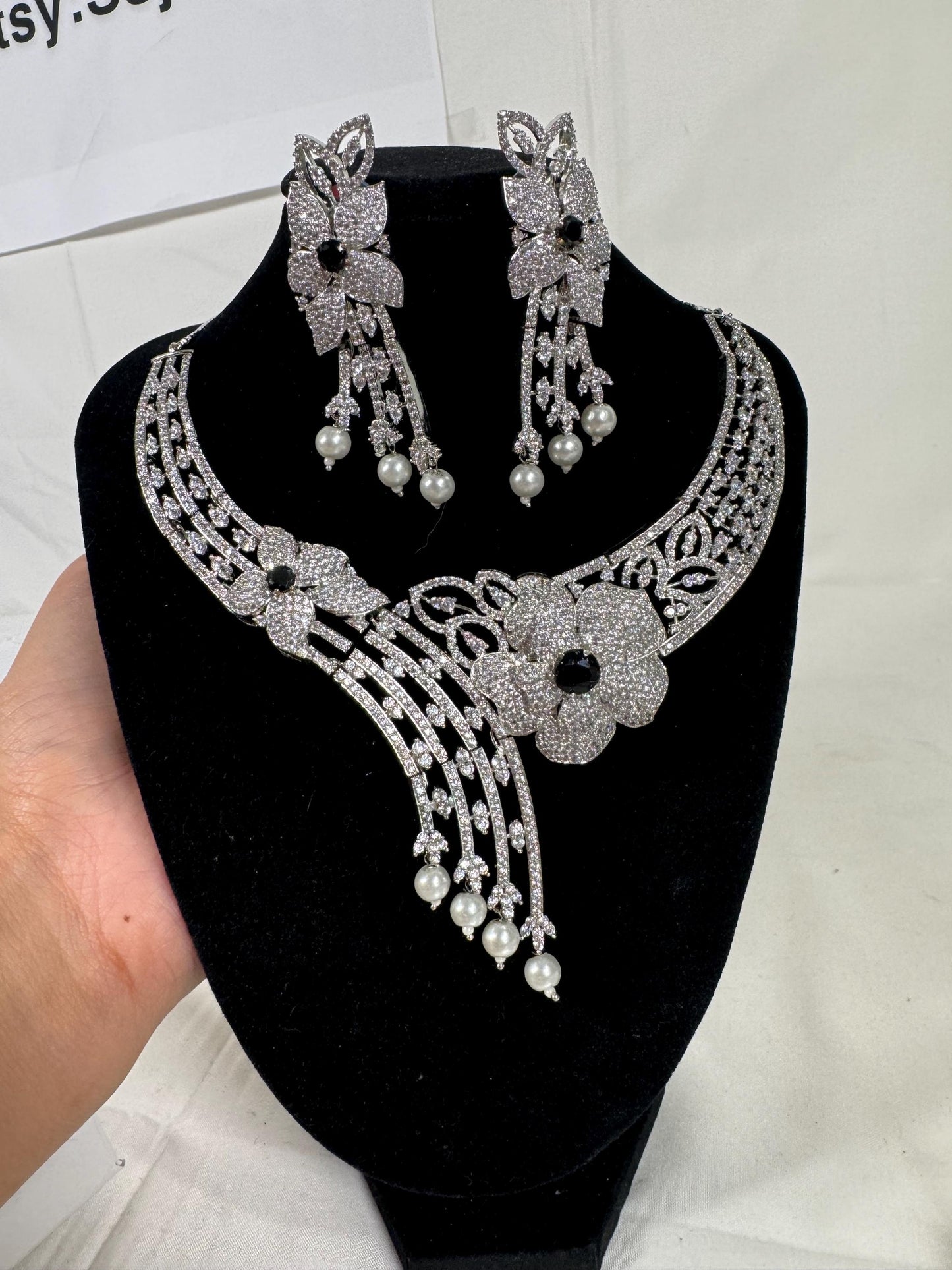 Indian jewlery set/Necklace Set/ Choker/ Bollywood Jewelry/ Indian jewelry/ Pakistani necklace/ punjabi necklace/bridal/