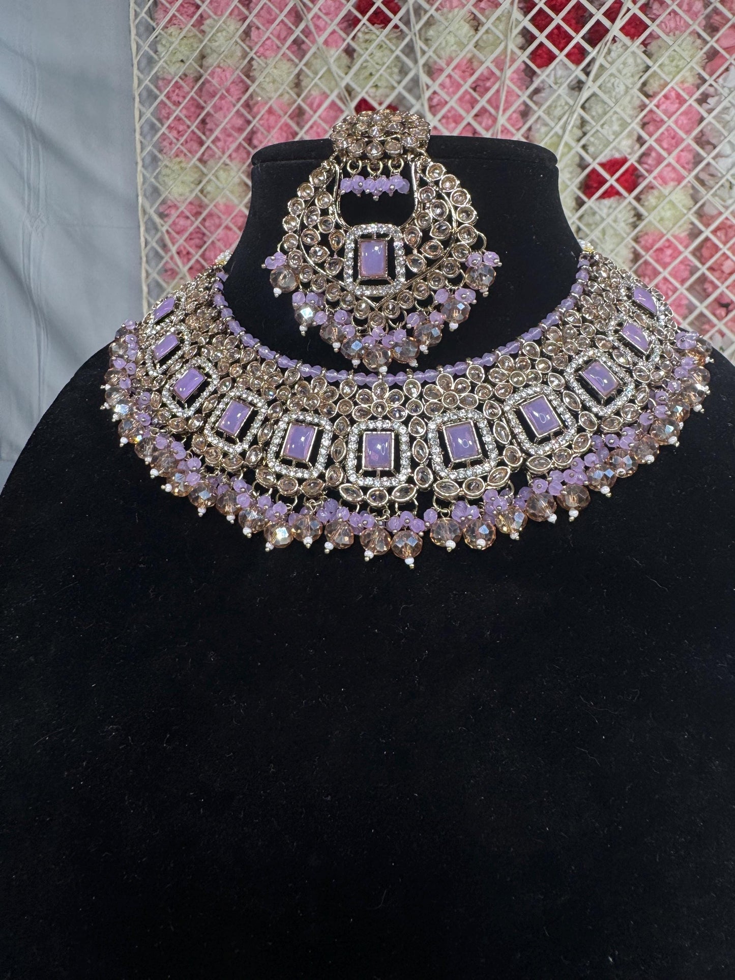 Indian jewlery set/Necklace Set/ Choker/ Bollywood Jewelry/ Indian jewelry/ Pakistani necklace/ punjabi necklace/bridal/