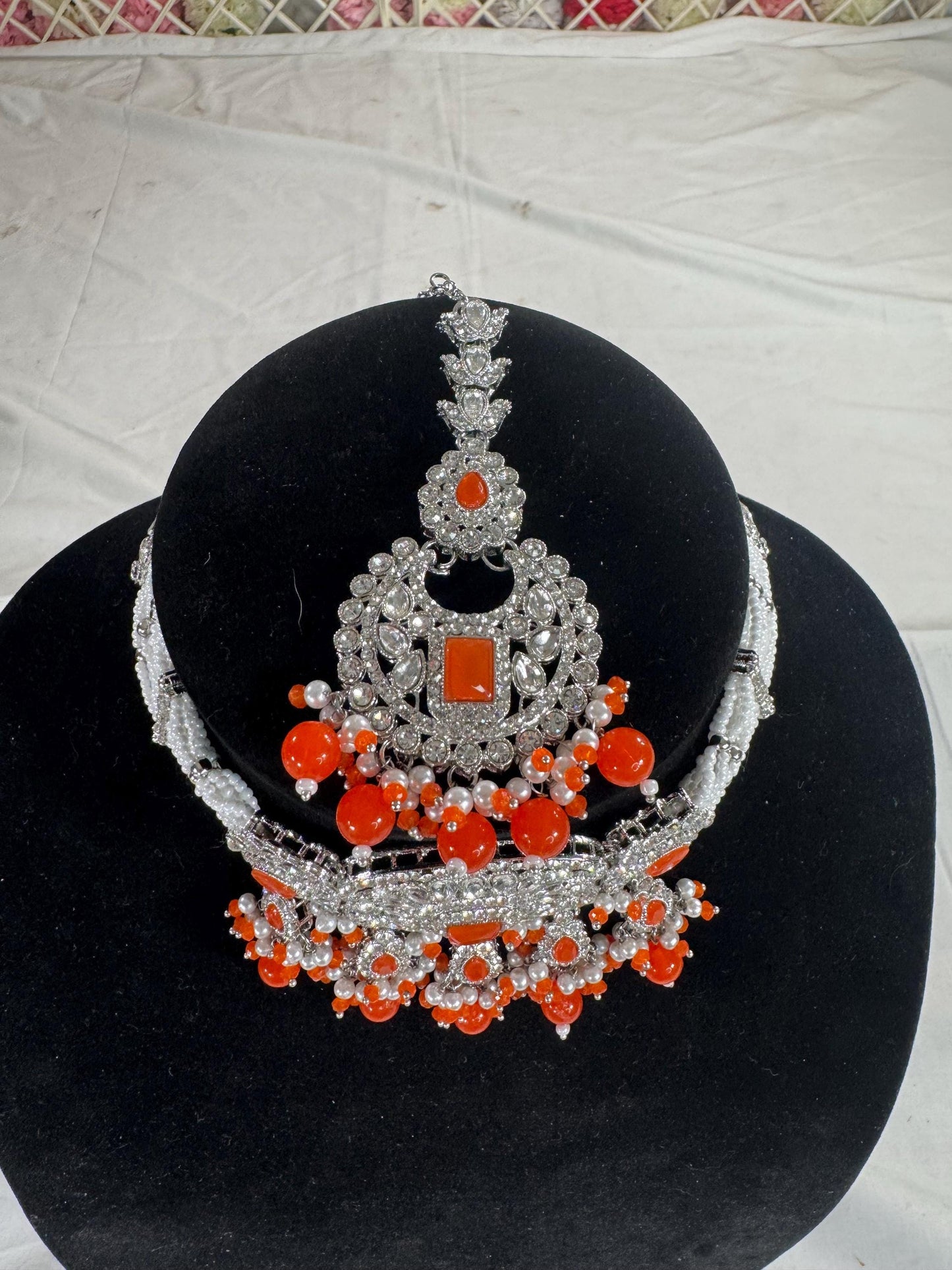 Indian jewlery set/Necklace Set/ Choker/ Bollywood Jewelry/ Indian jewelry/ Pakistani necklace/ punjabi necklace/bridal/