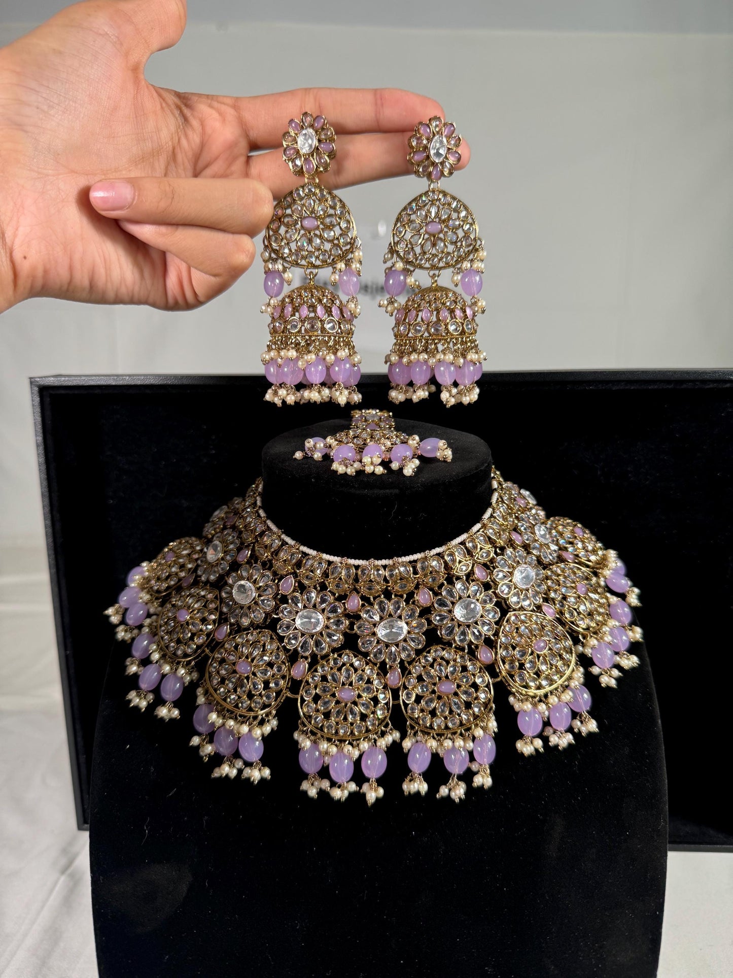 Indian jewlery set/Necklace Set/ Choker/ Bollywood Jewelry/ Indian jewelry/ Pakistani necklace/ punjabi necklace/bridal/