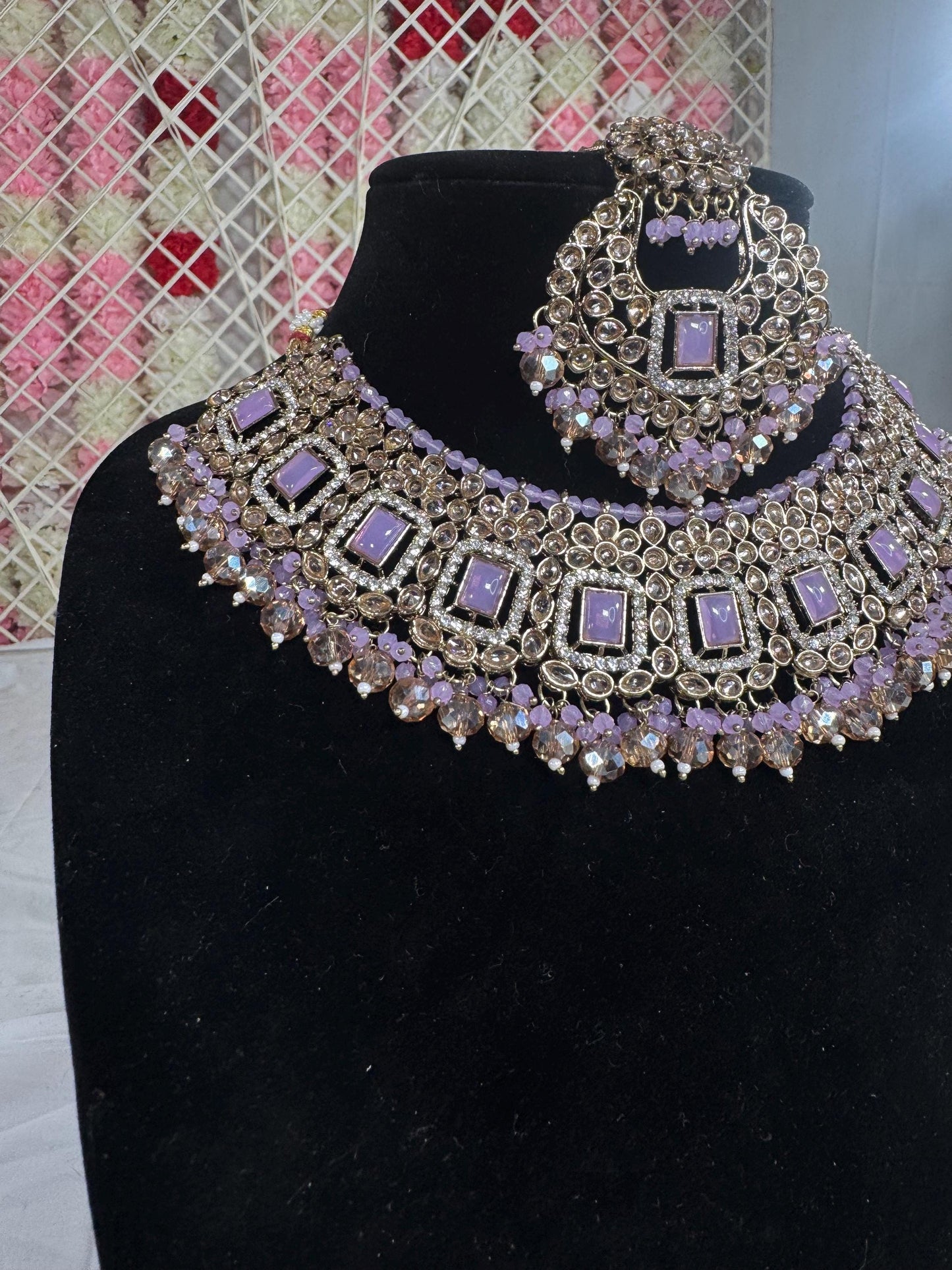 Indian jewlery set/Necklace Set/ Choker/ Bollywood Jewelry/ Indian jewelry/ Pakistani necklace/ punjabi necklace/bridal/