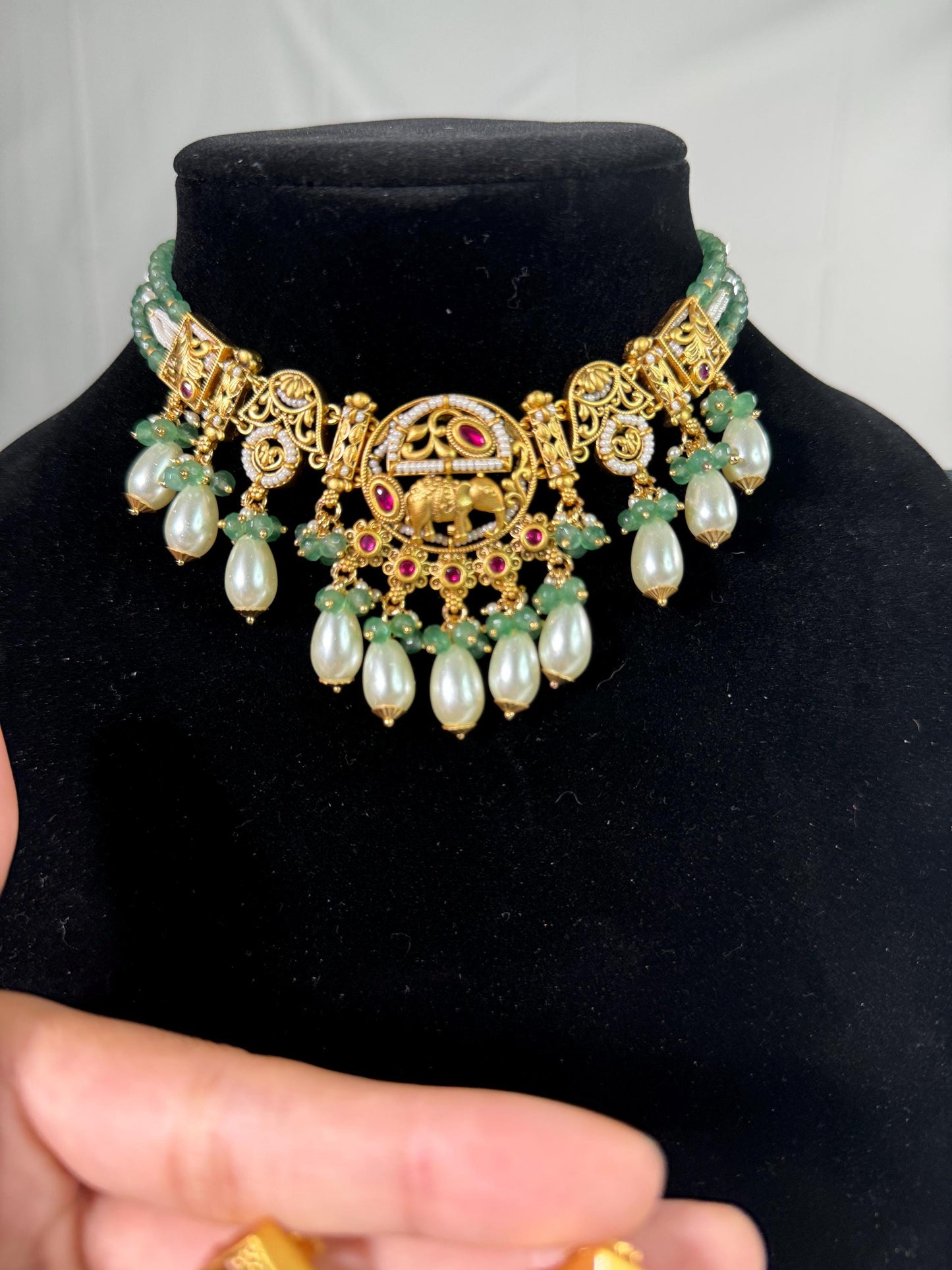 Indian jewlery set/Necklace Set/ Choker/ Bollywood Jewelry/ Indian jewelry/ Pakistani necklace/ punjabi necklace/bridal/