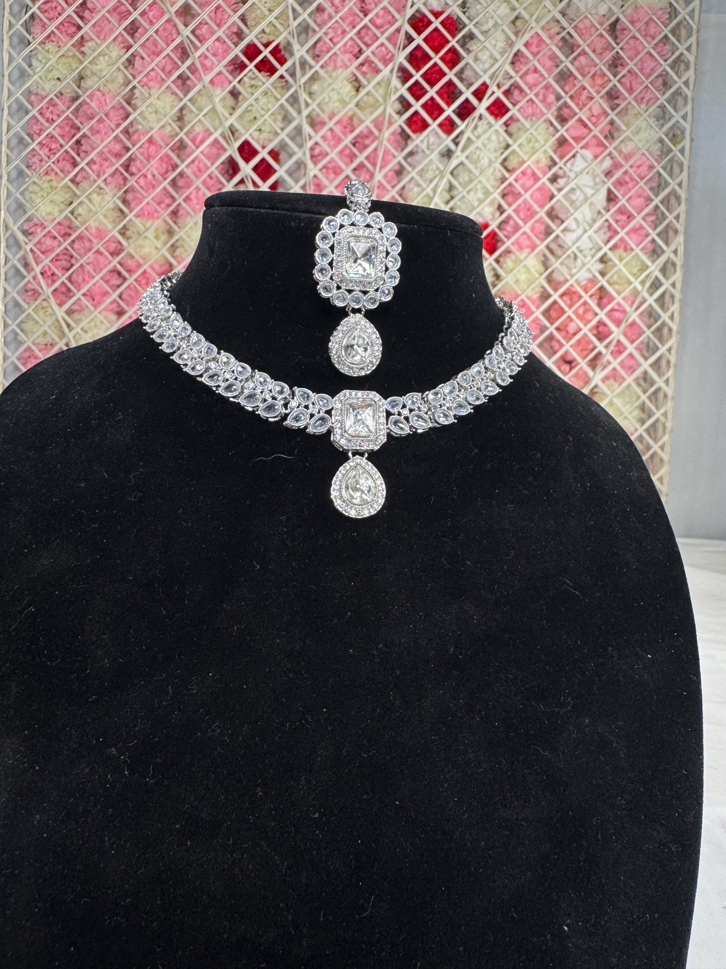 Indian jewlery set/Necklace Set/ Choker/ Bollywood Jewelry/ Indian jewelry/ Pakistani necklace/ punjabi necklace/bridal/