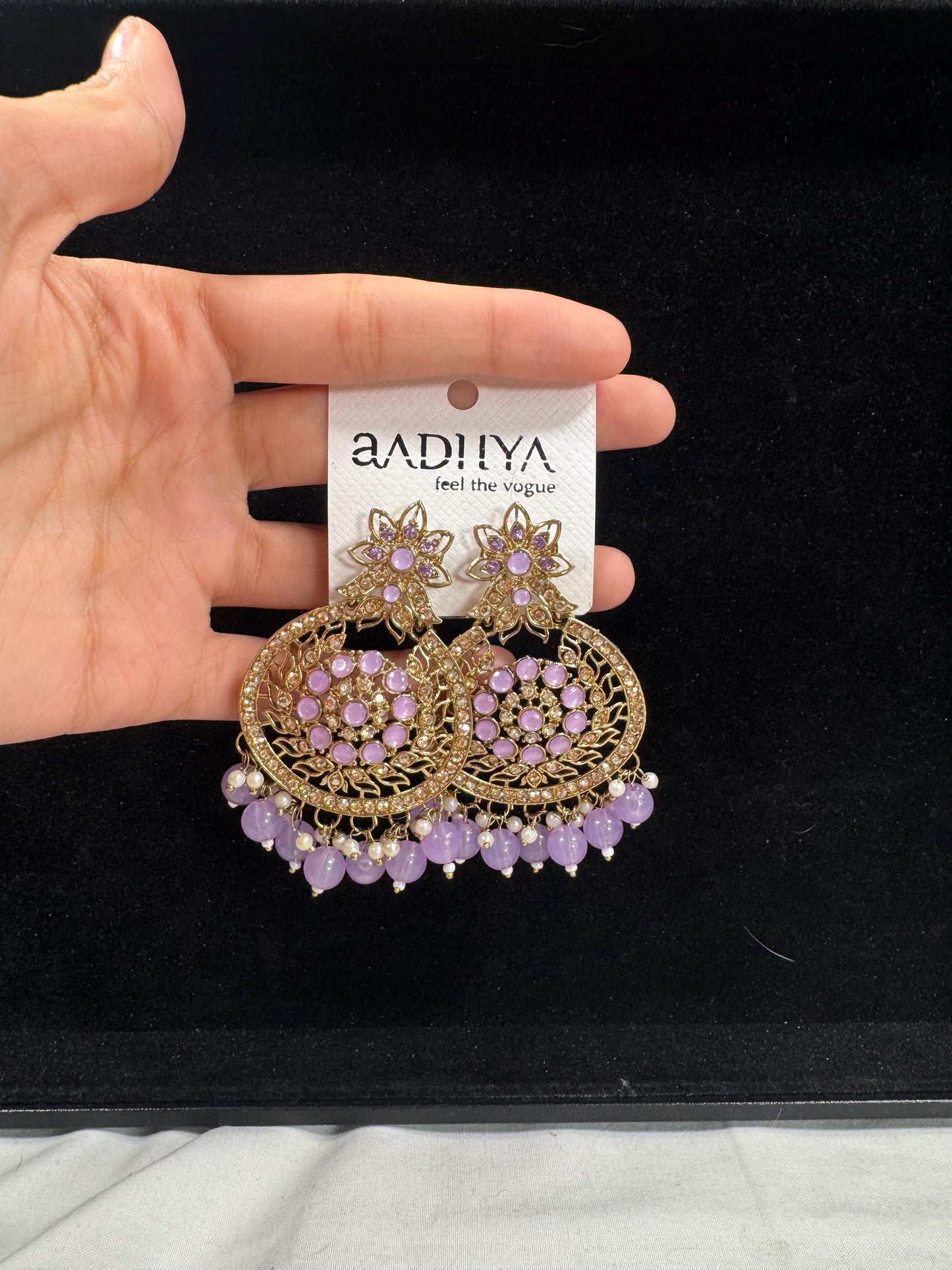 Bollywood Style Jhumka Earrings, Indian Gold Plated Hoop Earrings, Statement Ethnic Jewelry, Festive Earrings, Women's Accessories