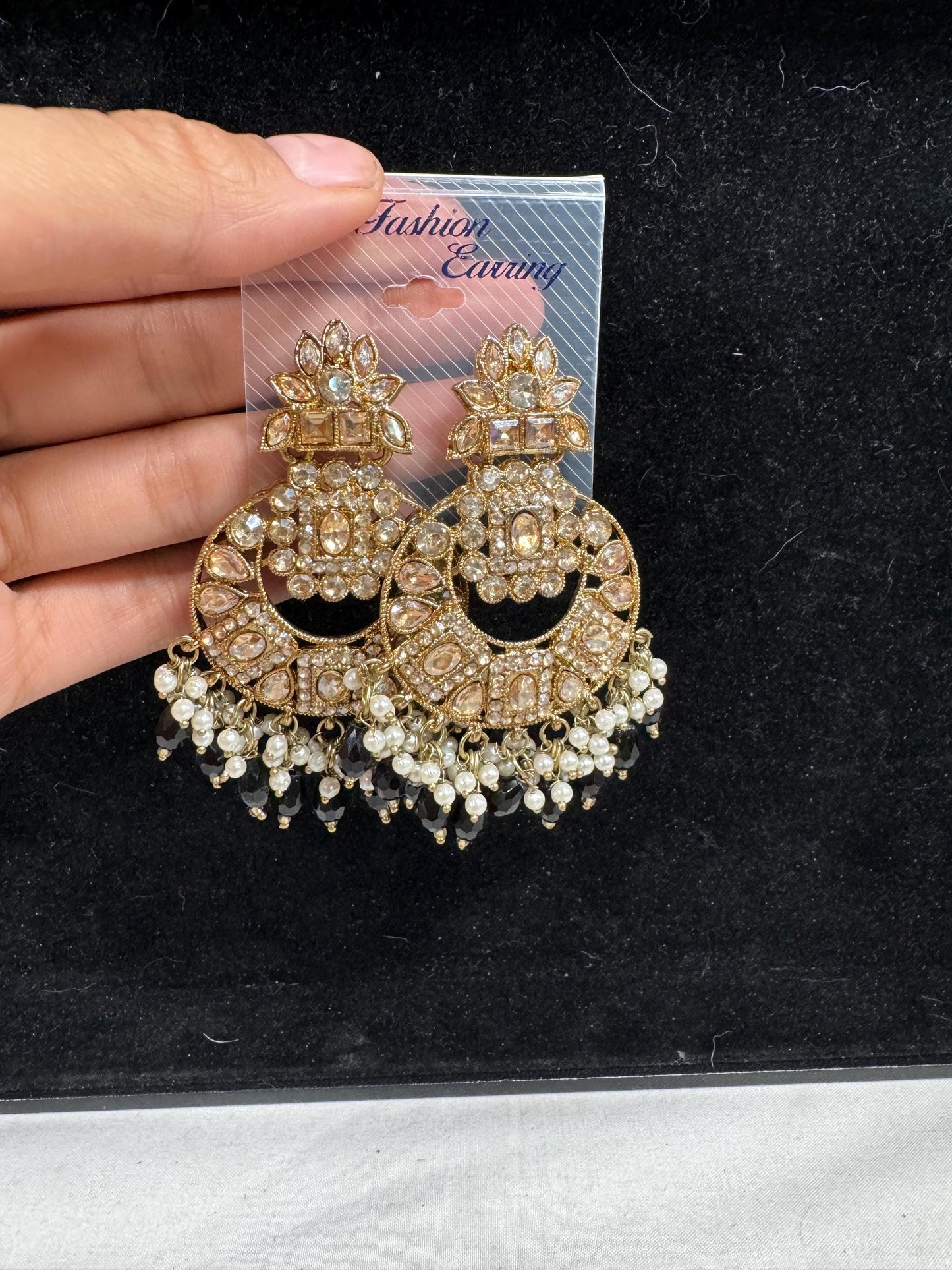 Bollywood Style Jhumka Earrings, Indian Gold Plated Hoop Earrings, Statement Ethnic Jewelry, Festive Earrings, Women's Accessories