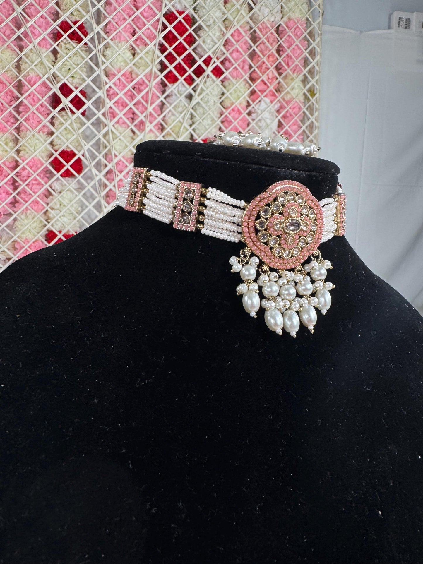 Indian jewlery set/Necklace Set/ Choker/ Bollywood Jewelry/ Indian jewelry/ Pakistani necklace/ punjabi necklace/bridal/