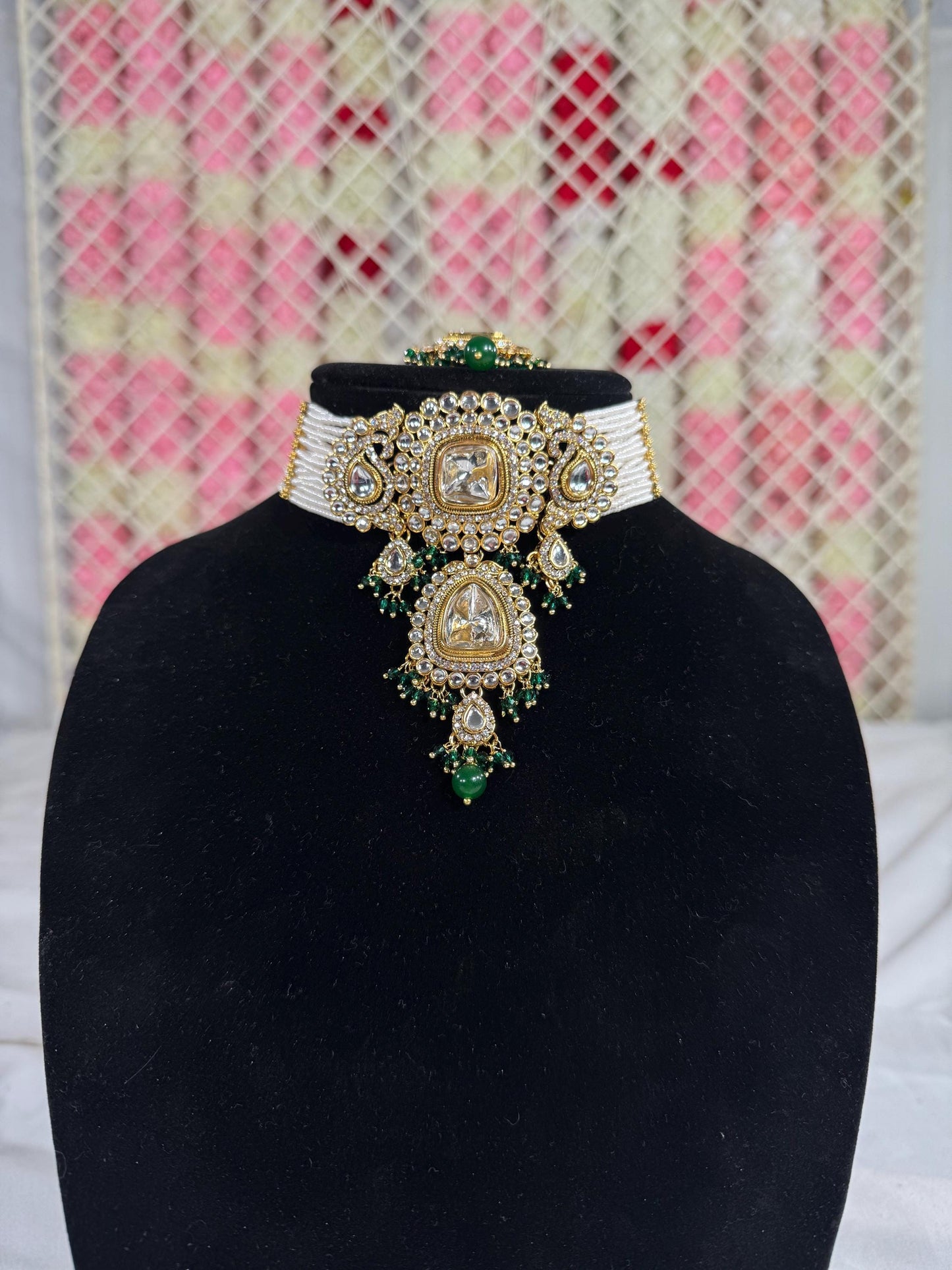 Indian jewlery set/Necklace Set/ Choker/ Bollywood Jewelry/ Indian jewelry/ Pakistani necklace/ punjabi necklace/bridal/