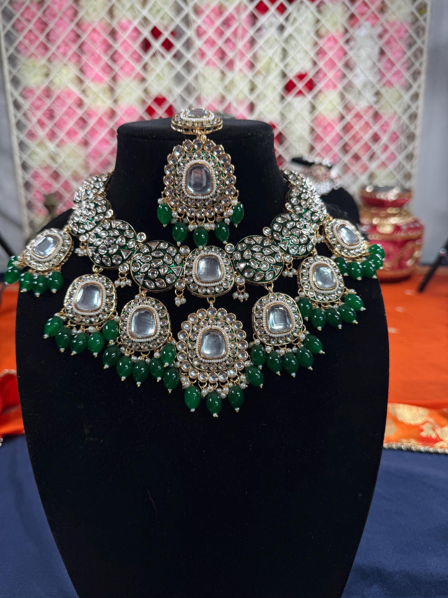 Indian jewlery set/Necklace Set/ Choker/ Bollywood Jewelry/ Indian jewelry/ Pakistani necklace/ punjabi necklace/bridal/