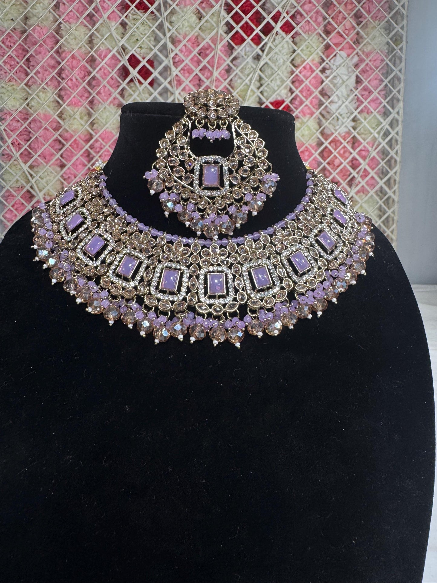 Indian jewlery set/Necklace Set/ Choker/ Bollywood Jewelry/ Indian jewelry/ Pakistani necklace/ punjabi necklace/bridal/