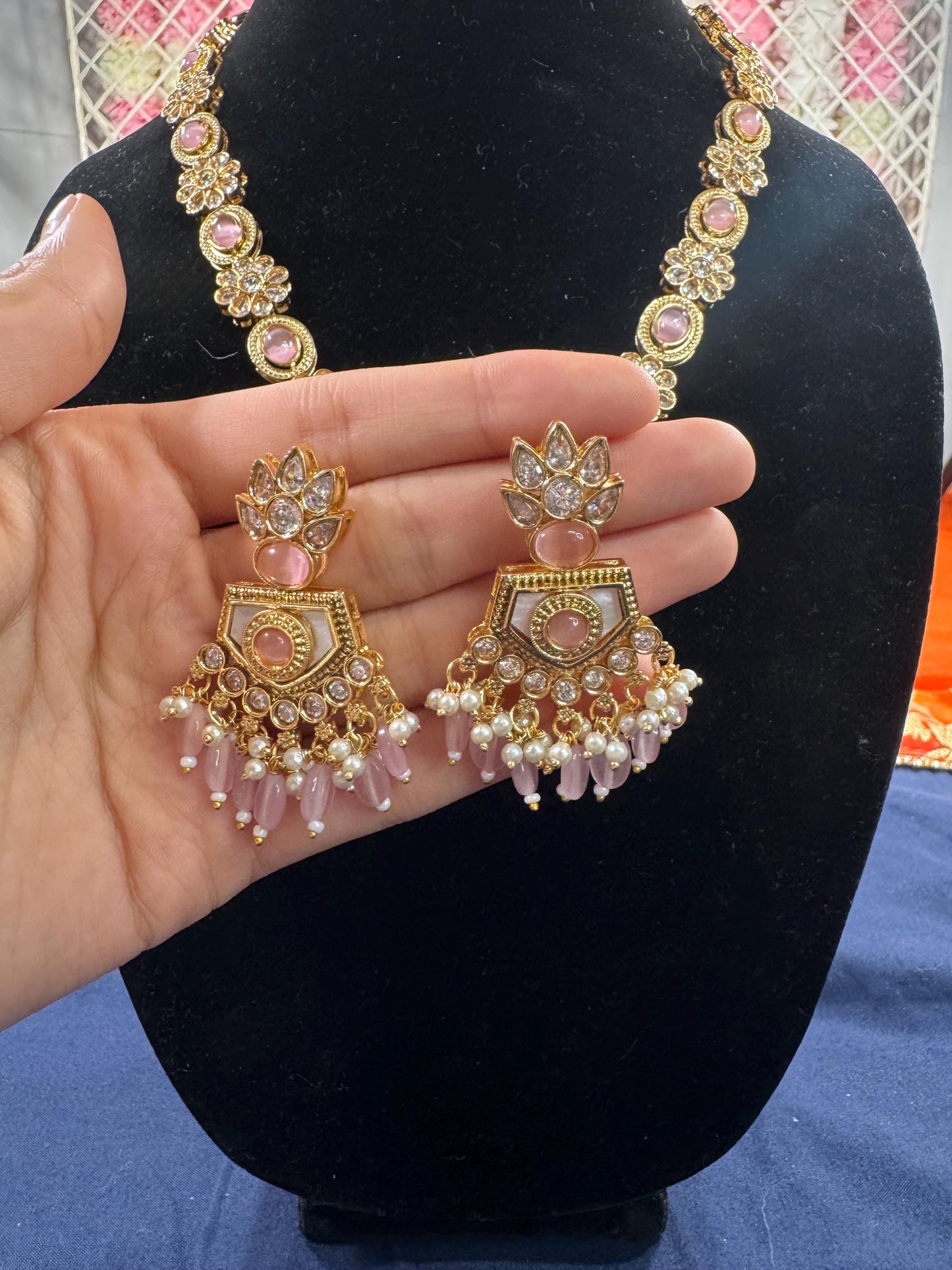 Indian jewlery set/Necklace Set/ Choker/ Bollywood Jewelry/ Indian jewelry/ Pakistani necklace/ punjabi necklace/bridal/
