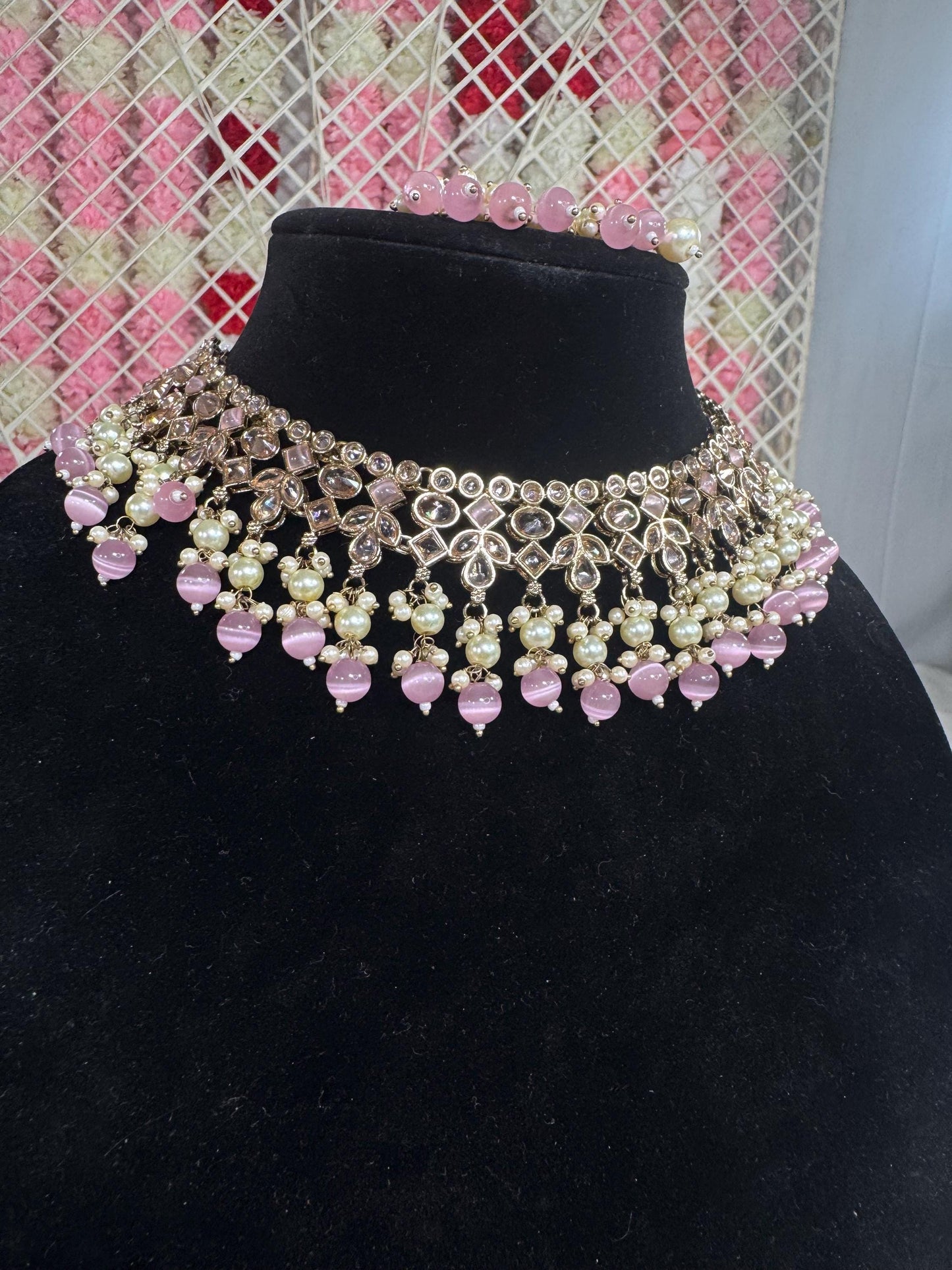 Indian jewlery set/Necklace Set/ Choker/ Bollywood Jewelry/ Indian jewelry/ Pakistani necklace/ punjabi necklace/bridal/