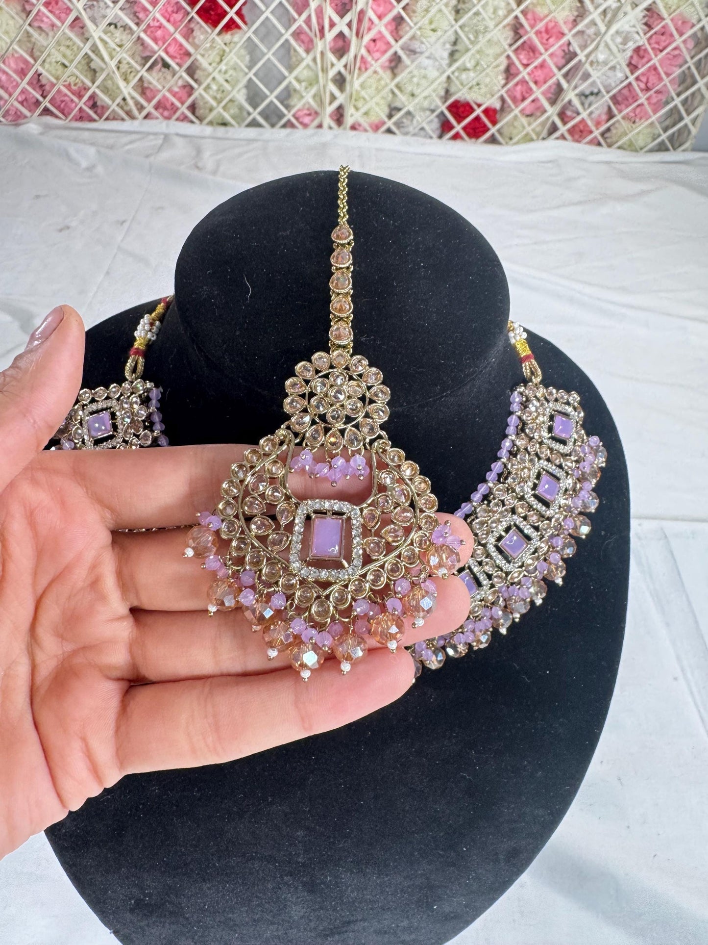 Indian jewlery set/Necklace Set/ Choker/ Bollywood Jewelry/ Indian jewelry/ Pakistani necklace/ punjabi necklace/bridal/