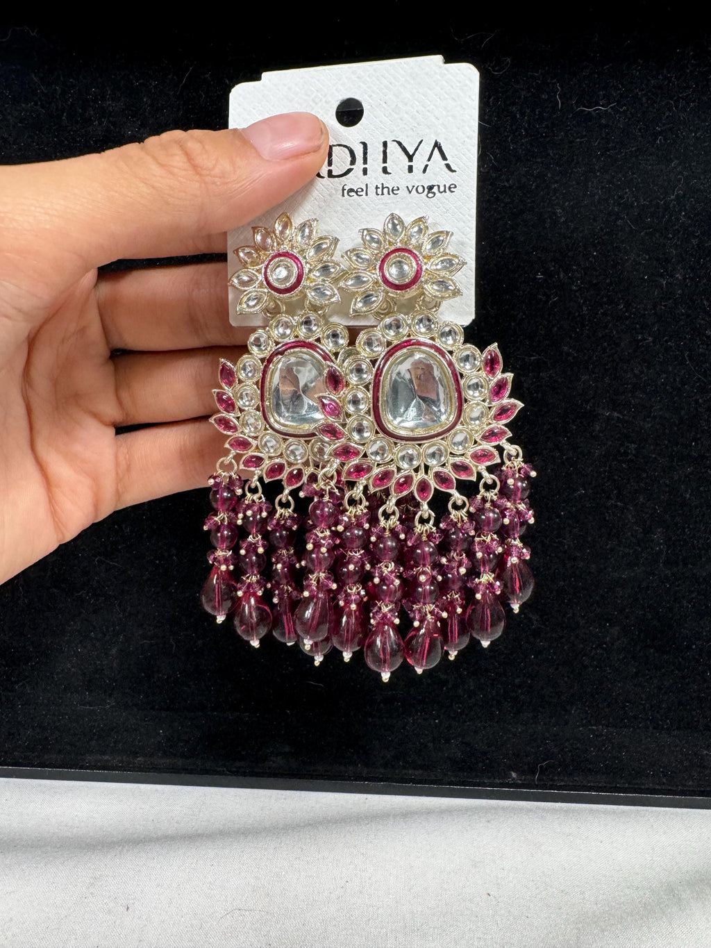 Bollywood Style Jhumka Earrings, Indian Gold Plated Hoop Earrings, Statement Ethnic Jewelry, Festive Earrings, Women's Accessories