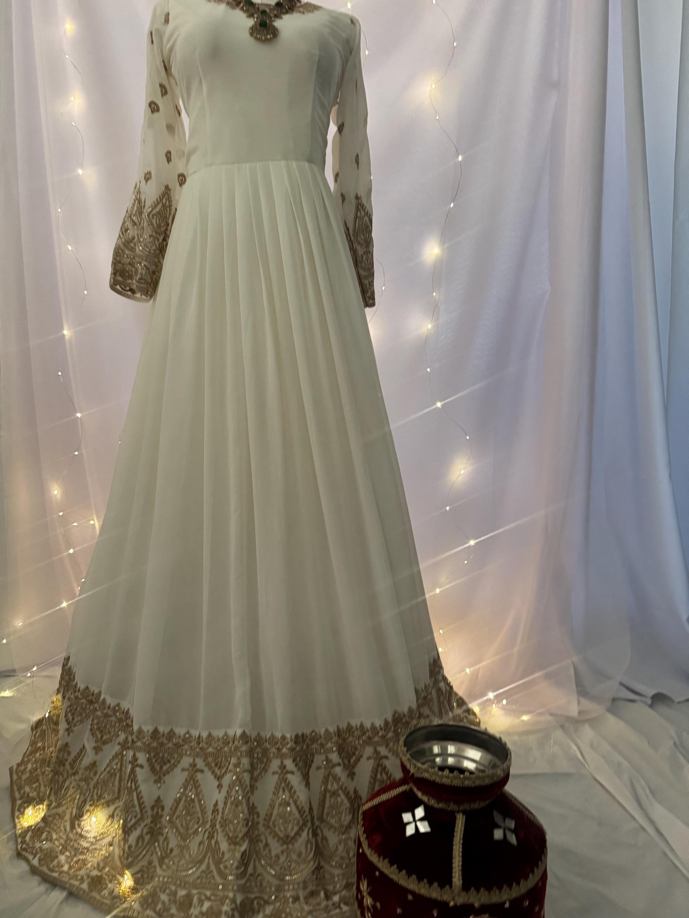 Gown For Women Indian Designer Wedding Wear Party Wear function Wear Reception Wear gown  bollywood Style Indian outfits Pakistani outfit