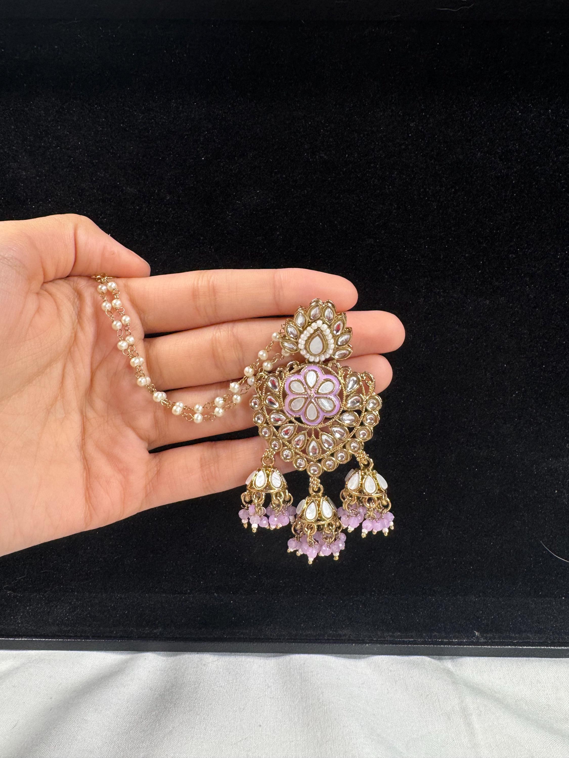 Bollywood Style Jhumka Earrings, Indian Gold Plated Hoop Earrings, Statement Ethnic Jewelry, Festive Earrings, Women's Accessories