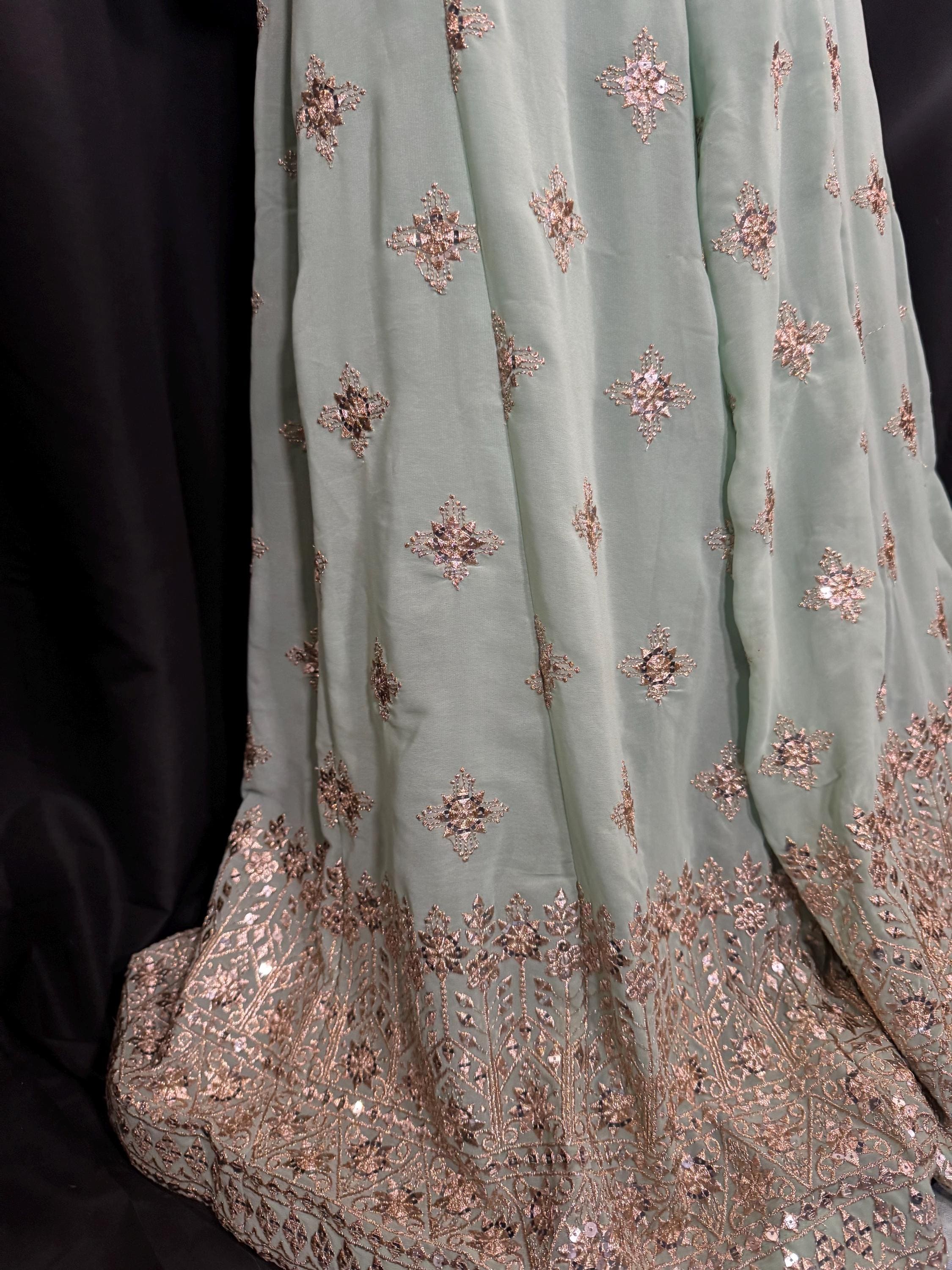 Punjabi Sharrara For Women Indian Designer Wedding Wear Party Wear function Wear Reception Wear Chaniya Choli bollywood Style Indian outfits