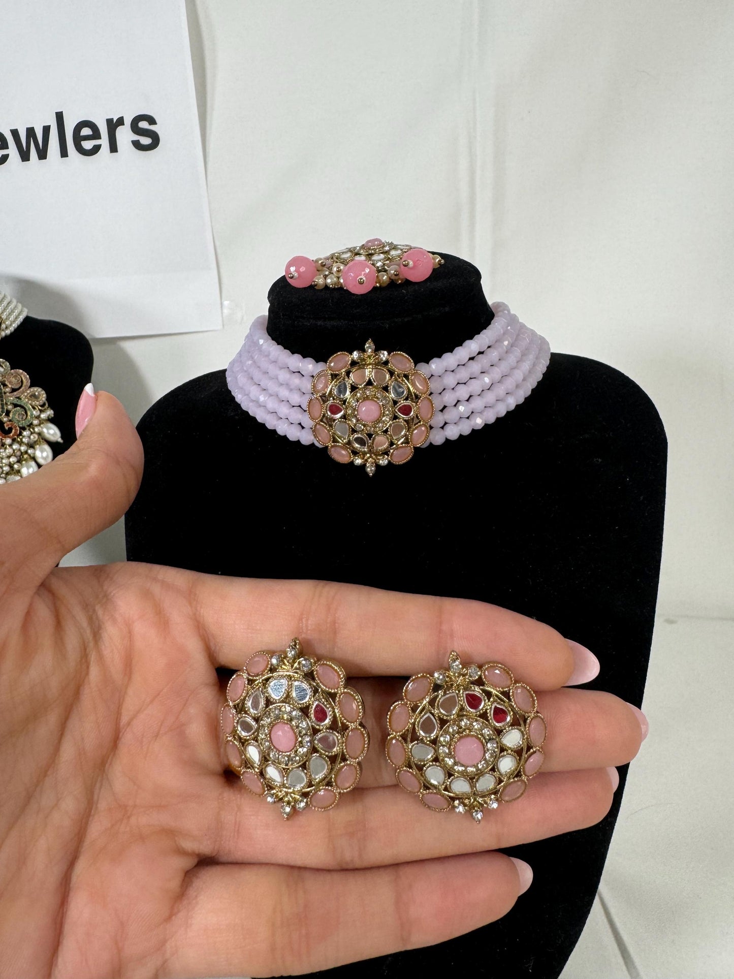 Indian jewlery set/Necklace Set/  Choker/ Bollywood Jewelry/ Indian jewelry/ Pakistani necklace/ punjabi necklace/bridal/