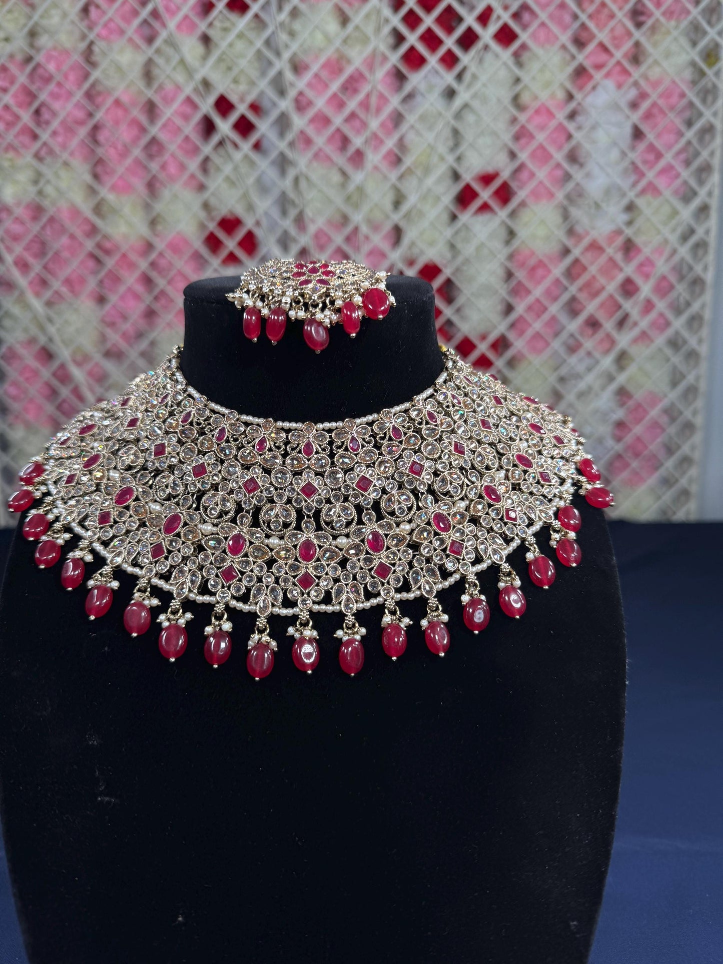 Indian jewlery set/Necklace Set/  Choker/ Bollywood Jewelry/ Indian jewelry/ Pakistani necklace/ punjabi necklace/bridal/