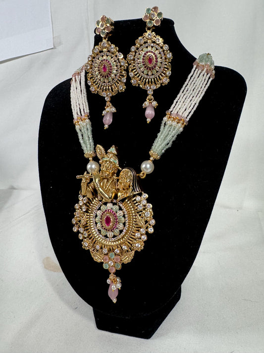 Indian jewlery set/Necklace Set/  Choker/ Bollywood Jewelry/ Indian jewelry/ Pakistani necklace/ punjabi necklace/bridal/