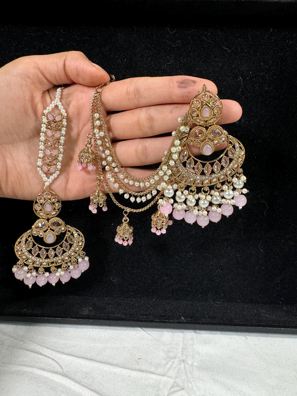 Bollywood Style Jhumka Earrings, Indian Gold Plated Hoop Earrings, Statement Ethnic Jewelry, Festive Earrings, Women's Accessories