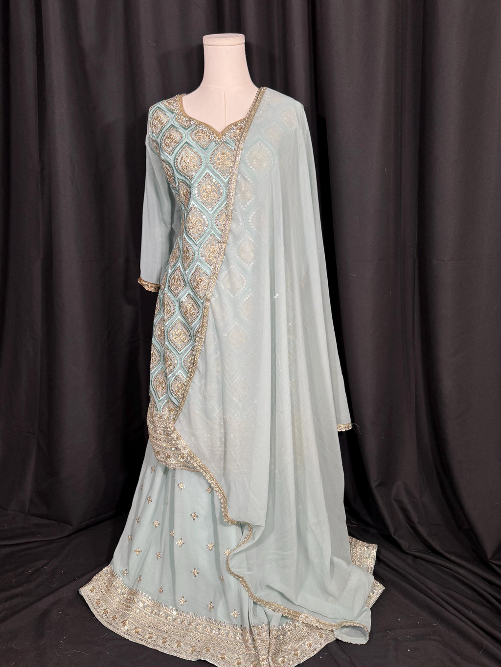 Punjabi Sharrara For Women Indian Designer Wedding Wear Party Wear function Wear Reception Wear Chaniya Choli bollywood Style Indian outfits