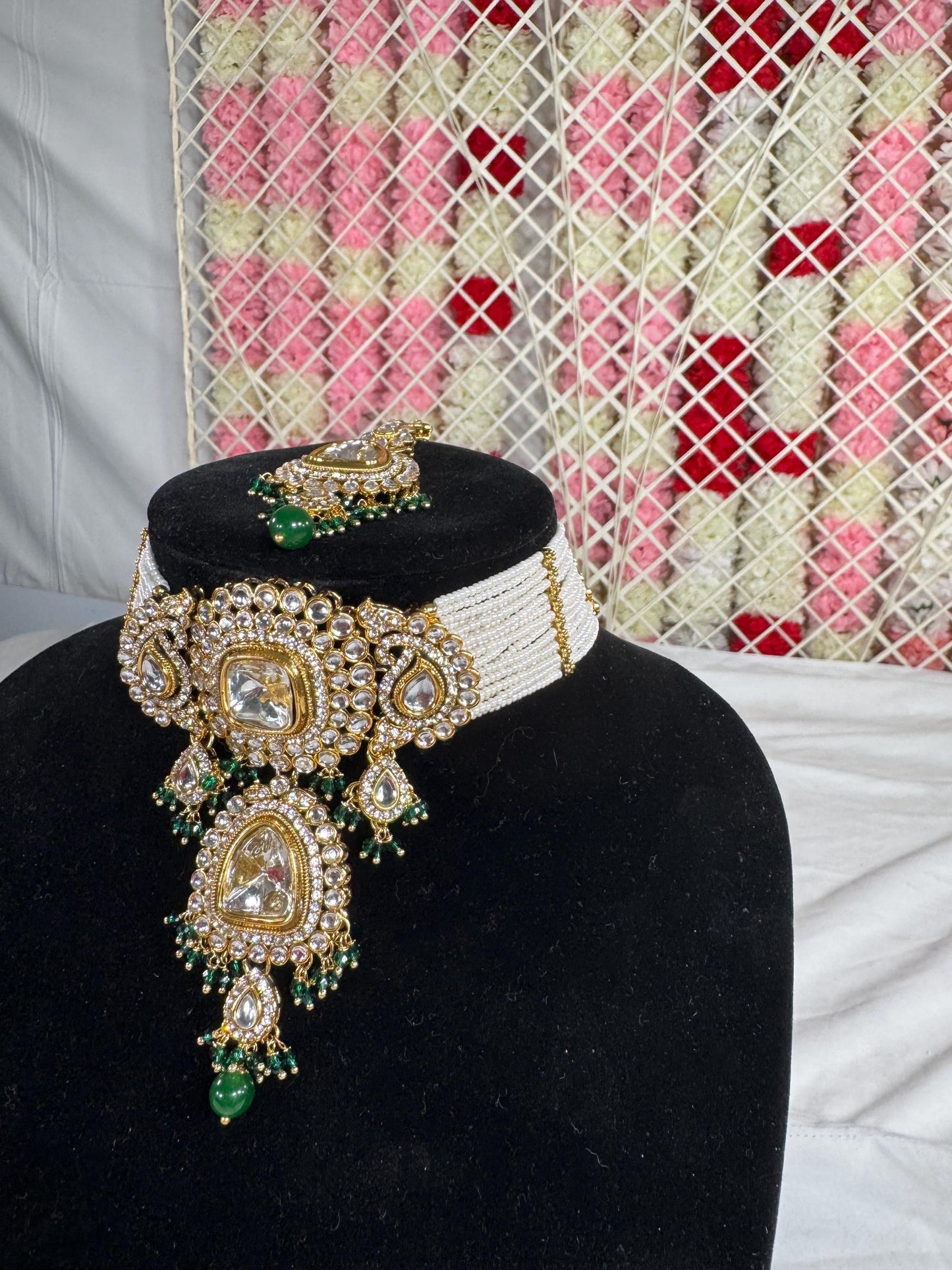 Indian jewlery set/Necklace Set/  Choker/ Bollywood Jewelry/ Indian jewelry/ Pakistani necklace/ punjabi necklace/bridal/