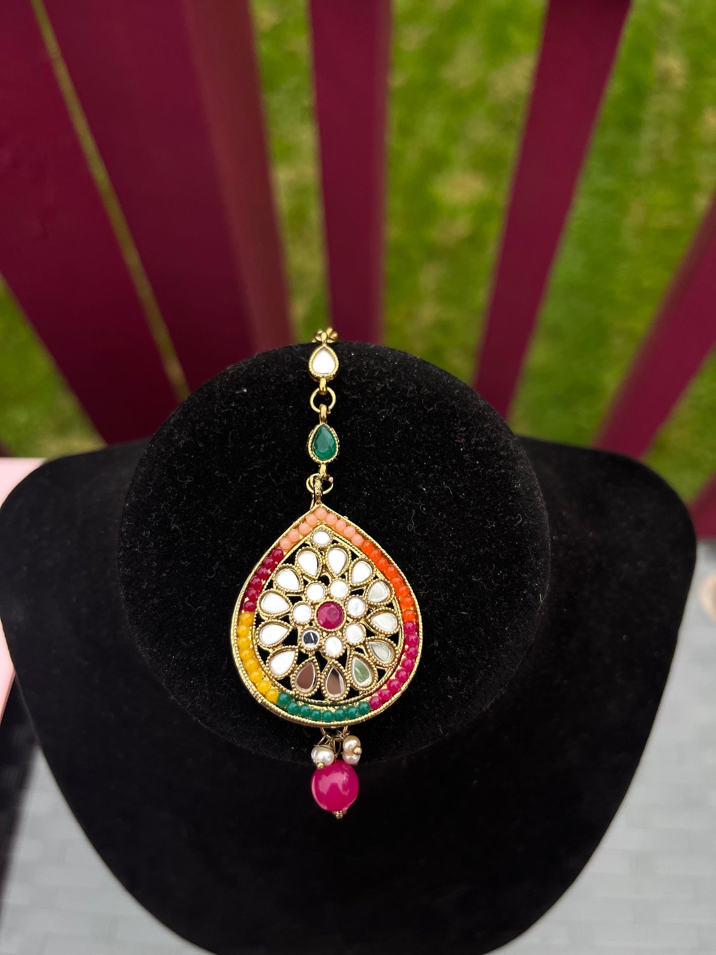 Maang tikka/ Kundan Tikka/ Indian Jewelry/ Indian Wedding Jewelry/ Pakistani Jewelry/ Jhoomer/ Matha patti/ Indian forehead jewelry