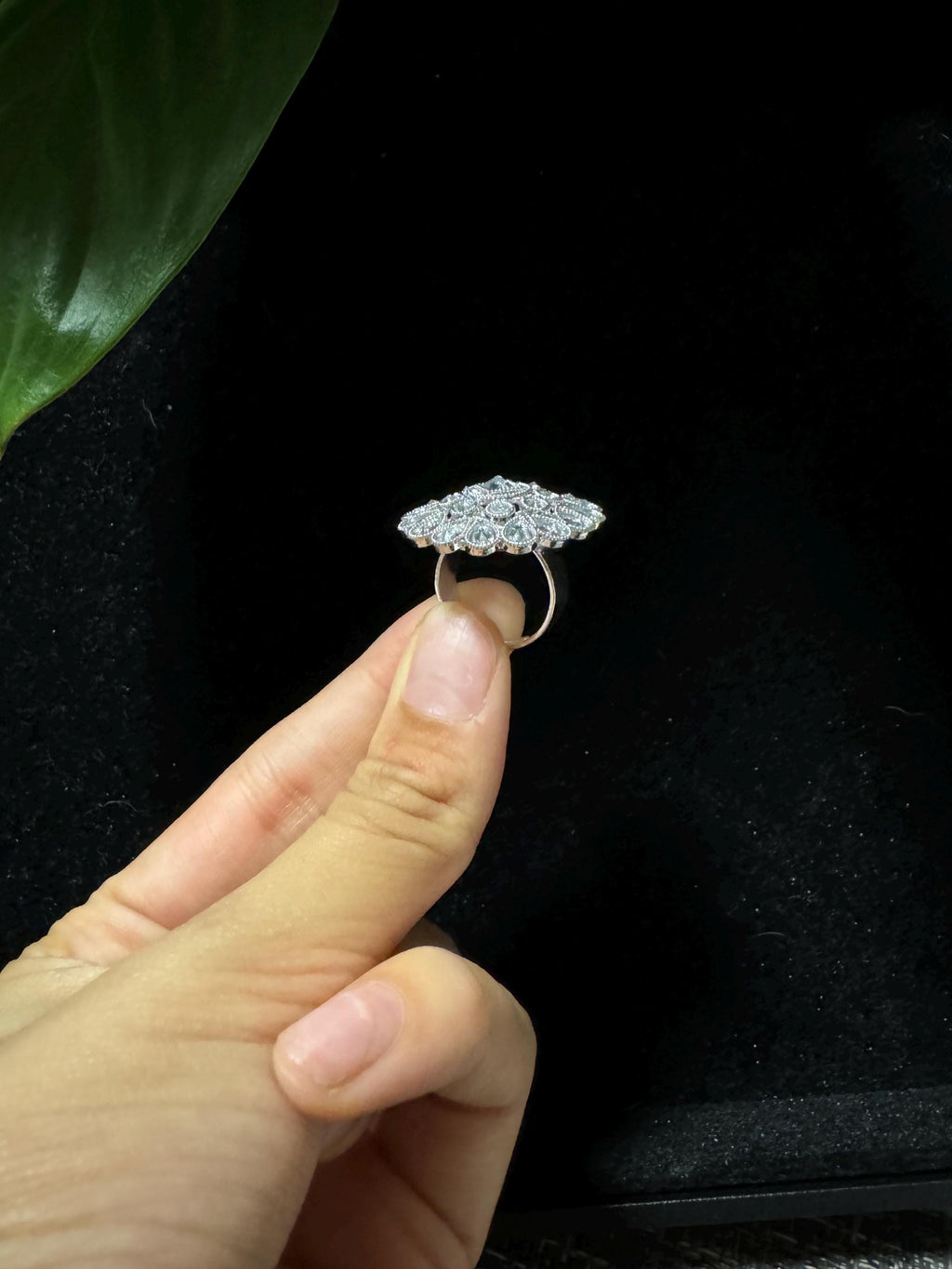 Bollywood Style Ring , Indian Gold Plated ring, Statement Ethnic Jewelry, Festive rings , Women's Accessories, Adjustable Ring, desi ring,