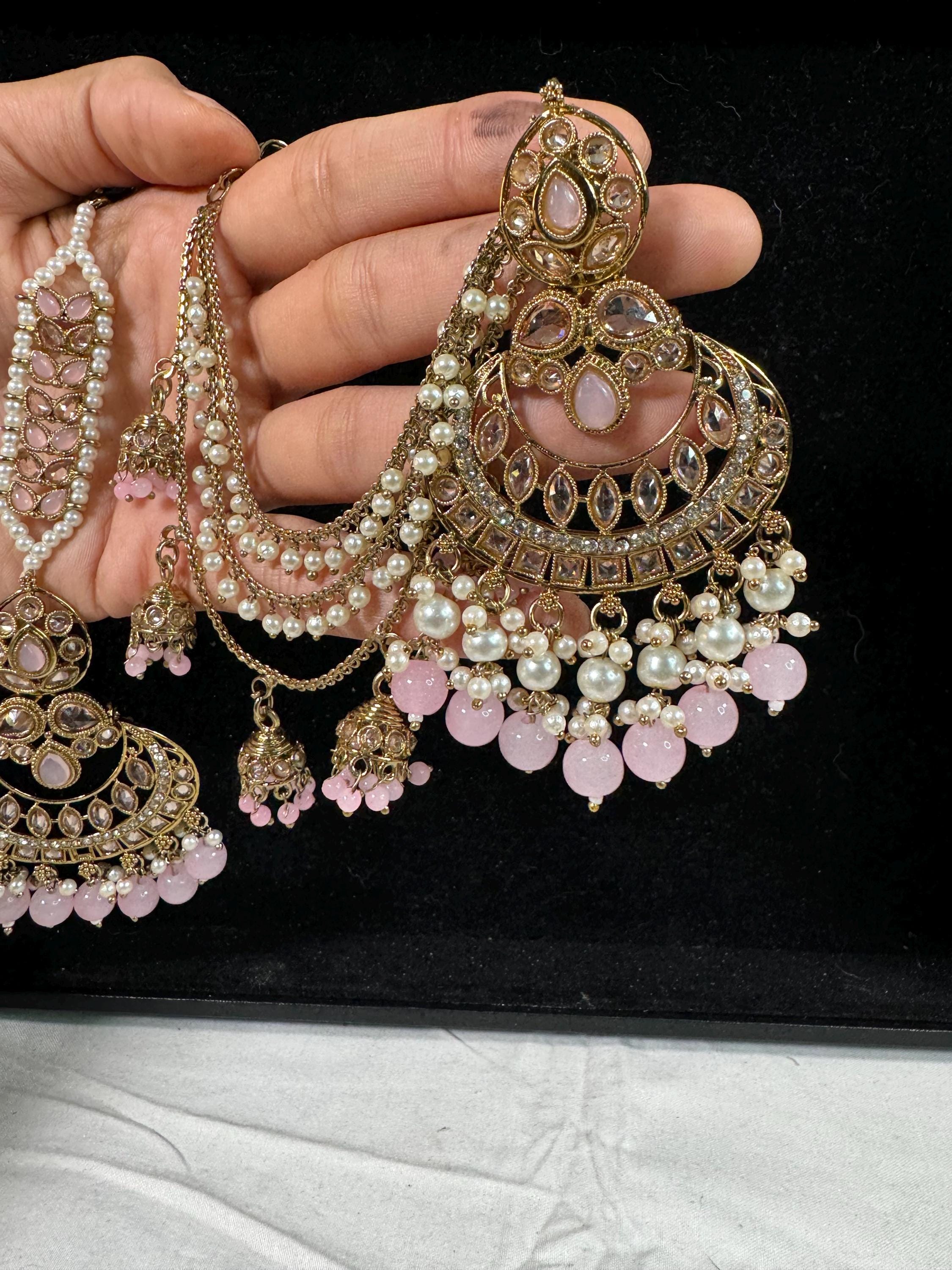 Bollywood Style Jhumka Earrings, Indian Gold Plated Hoop Earrings, Statement Ethnic Jewelry, Festive Earrings, Women's Accessories