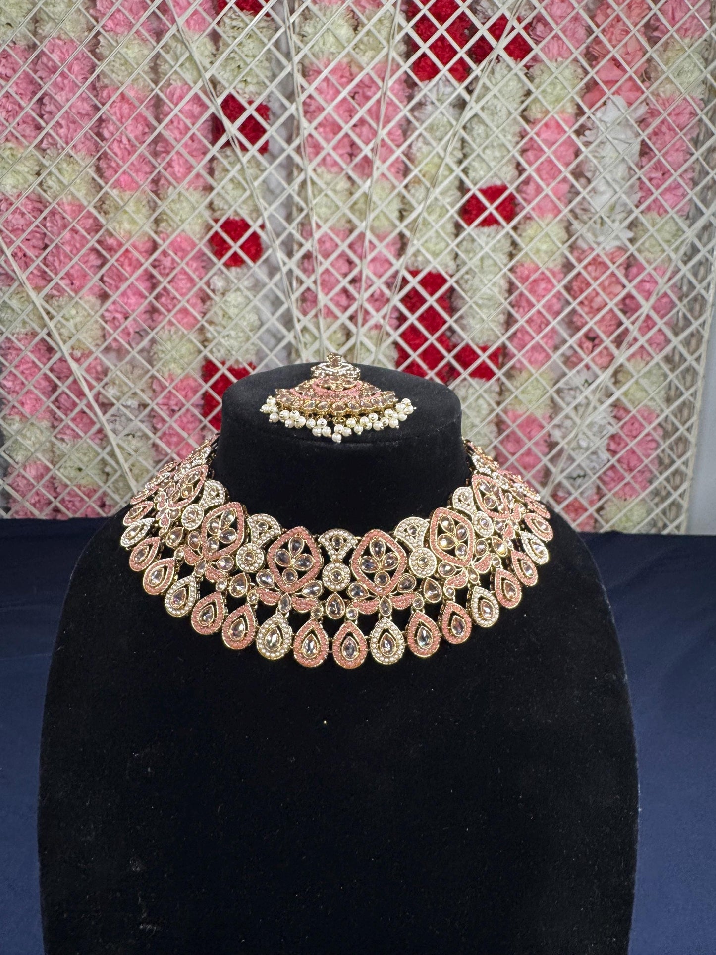Indian jewlery set/Necklace Set/  Choker/ Bollywood Jewelry/ Indian jewelry/ Pakistani necklace/ punjabi necklace/bridal/