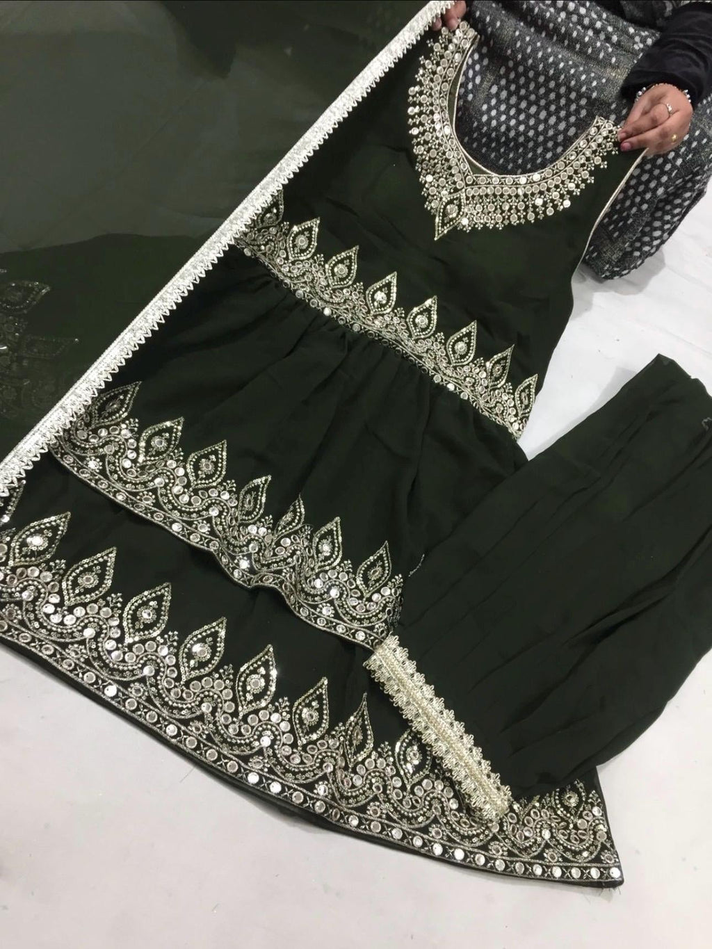 Punjabi Sharrara For Women Indian Designer Wedding Wear Party Wear function Wear Reception Wear Chaniya Choli bollywood Style Indian outfits