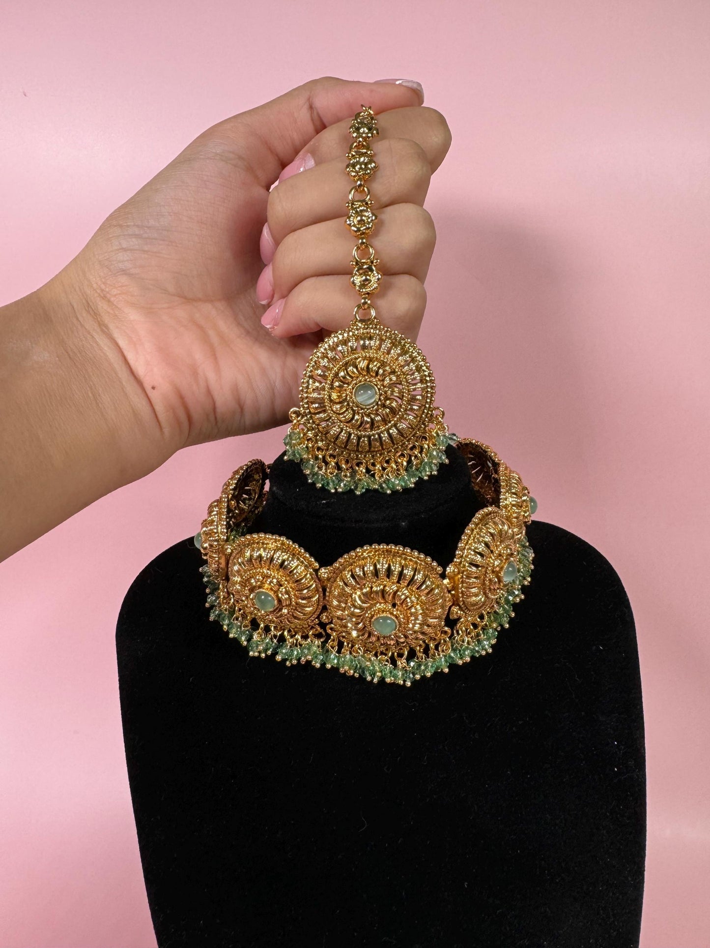Indian jewlery set/Necklace Set/  Choker/ Bollywood Jewelry/ Indian jewelry/ Pakistani necklace/ punjabi necklace/bridal/